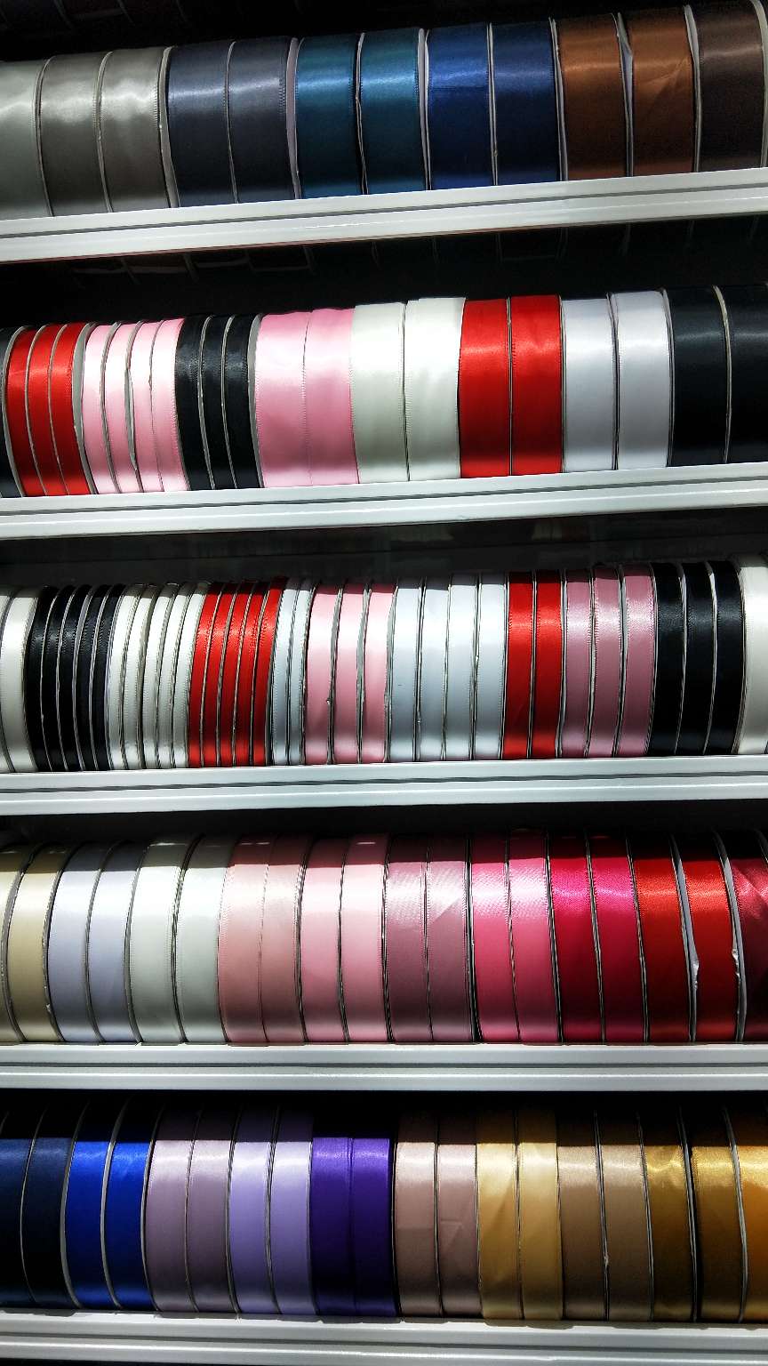 厂家经营涤纶带，可制作各种工艺品，蝴蝶结