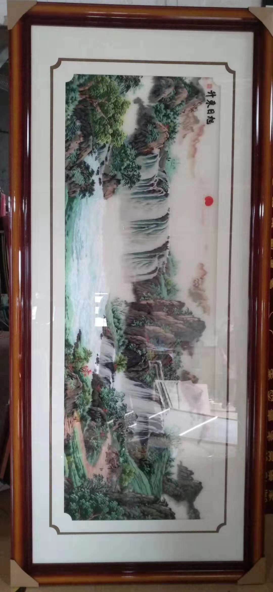 213*90的刺绣大画装饰画客厅餐厅画详情图10