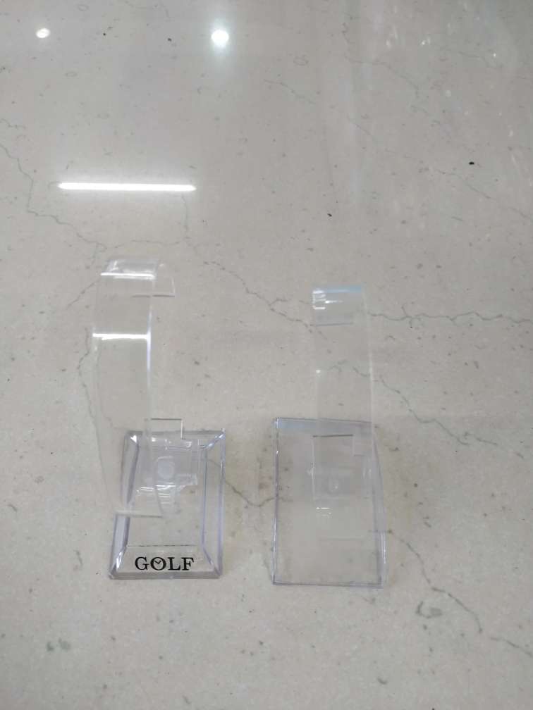 pc透明展示架，折不断