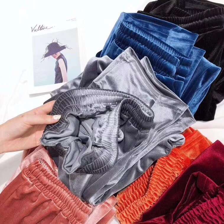 KS Korean velvet, Korean velvet fabric, warp knitted stretch knitted short plush golden velvet, men's and women's tops and pants, home decoration fabric undefined