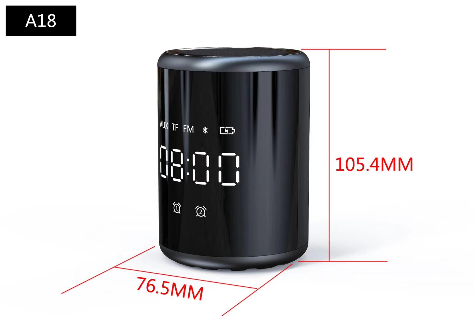 时钟蓝牙音响时尚个性插卡蓝牙音响网红音响详情图7