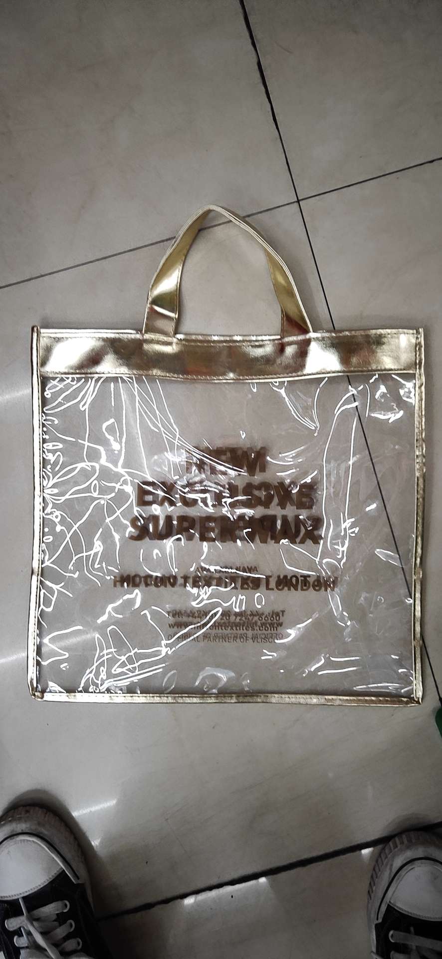 Plastic packaging bag Specification image