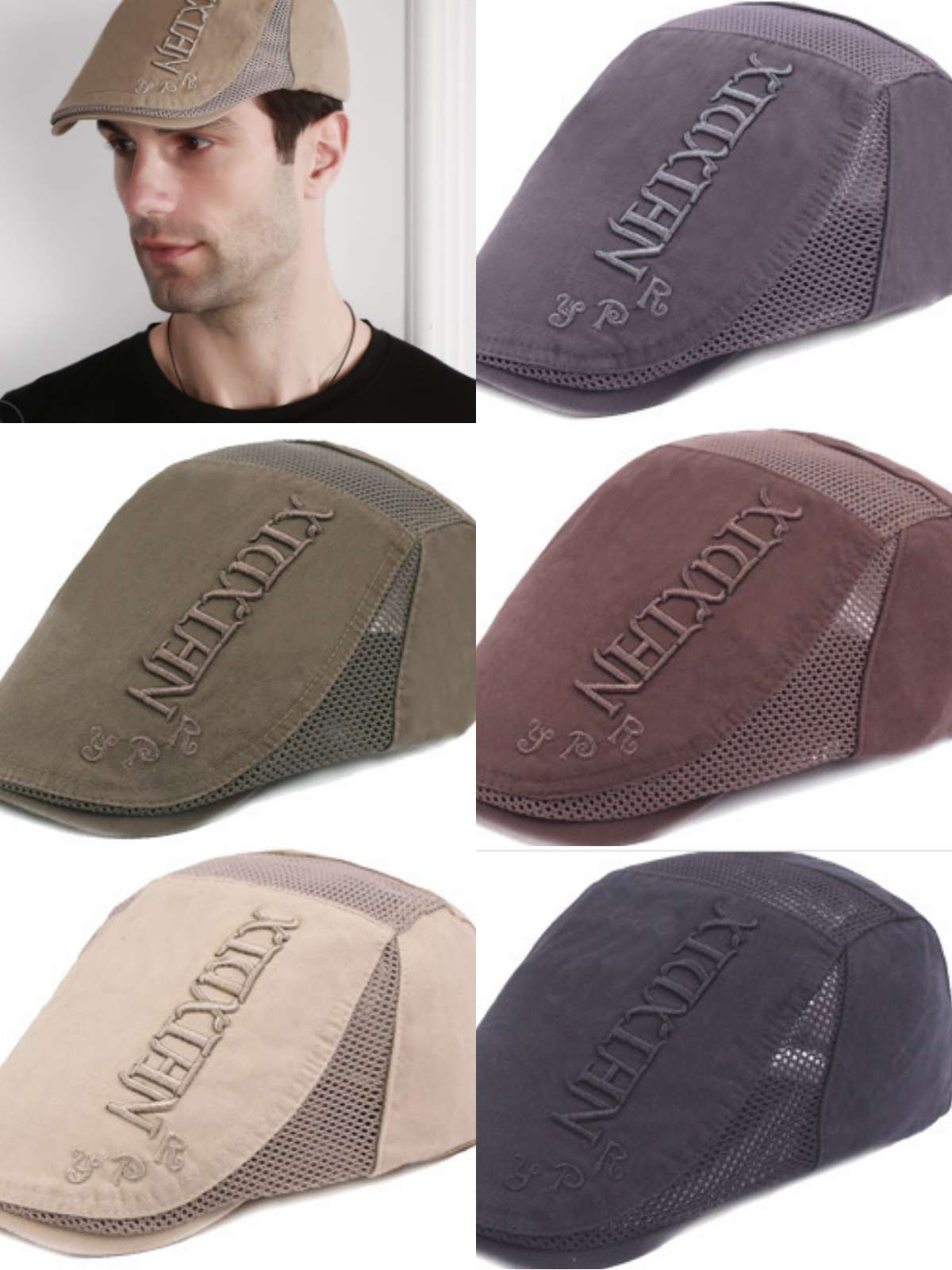 休闲风  百搭鸭舌帽