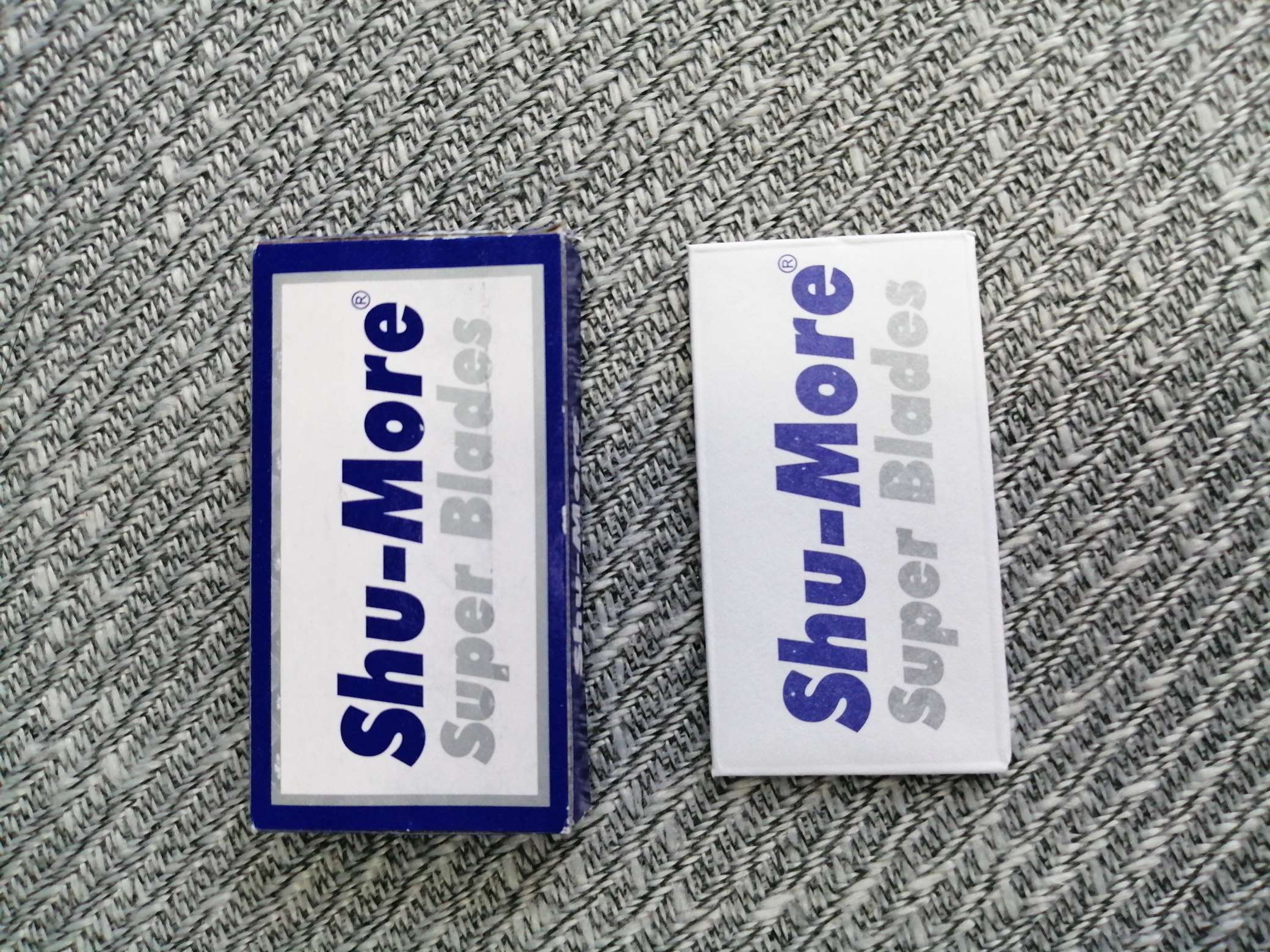 Razor blade, double-sided blade, old-fashioned razor, manual razor, men's facial cleansing device, face and hair shaving blade, Shu-More double-sided blade details Picture