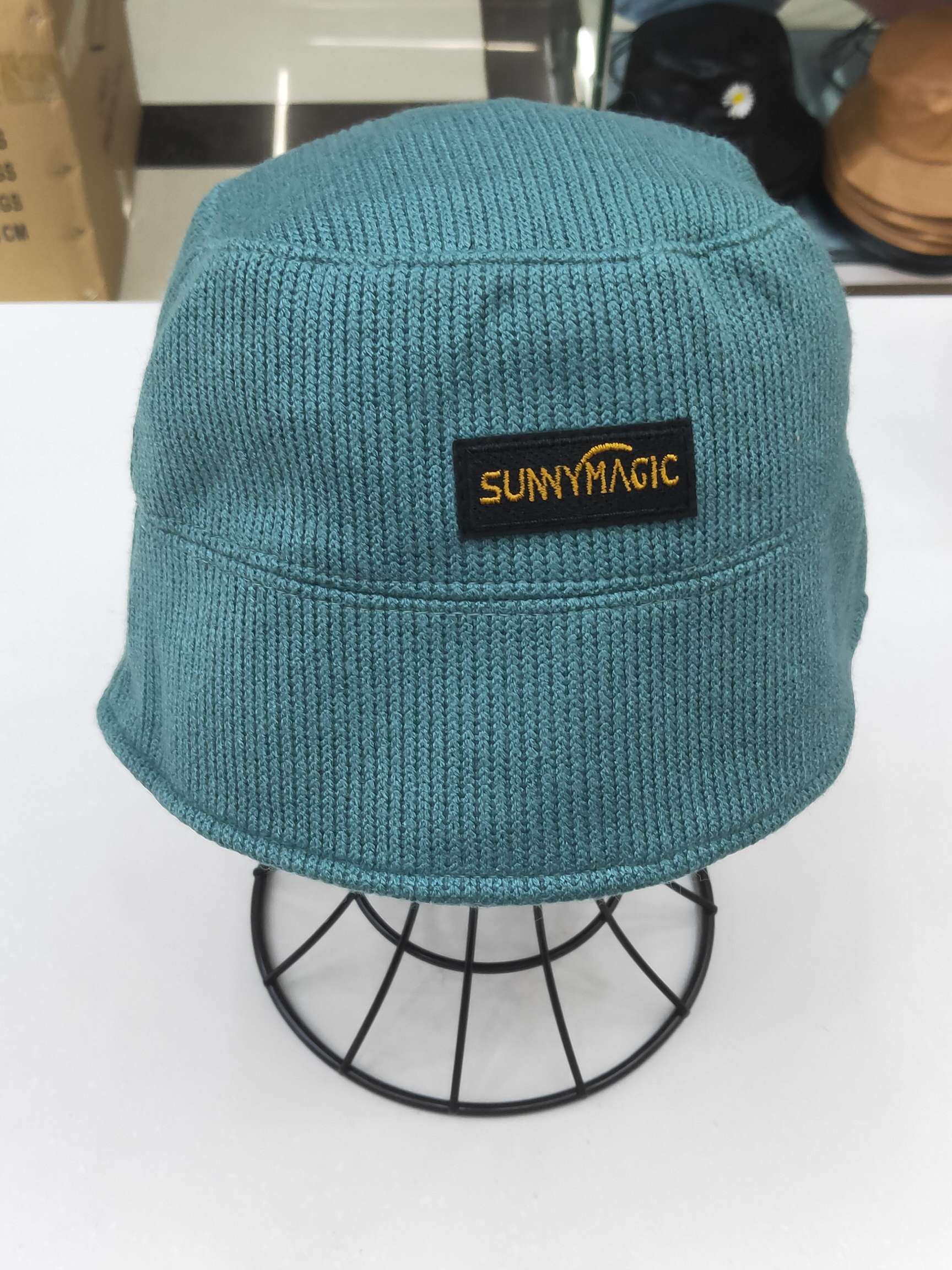 Korean-style knitted hats, women's bucket hats, letter basin hats, trendy, fashionable, casual and versatile hats, men's basin hats