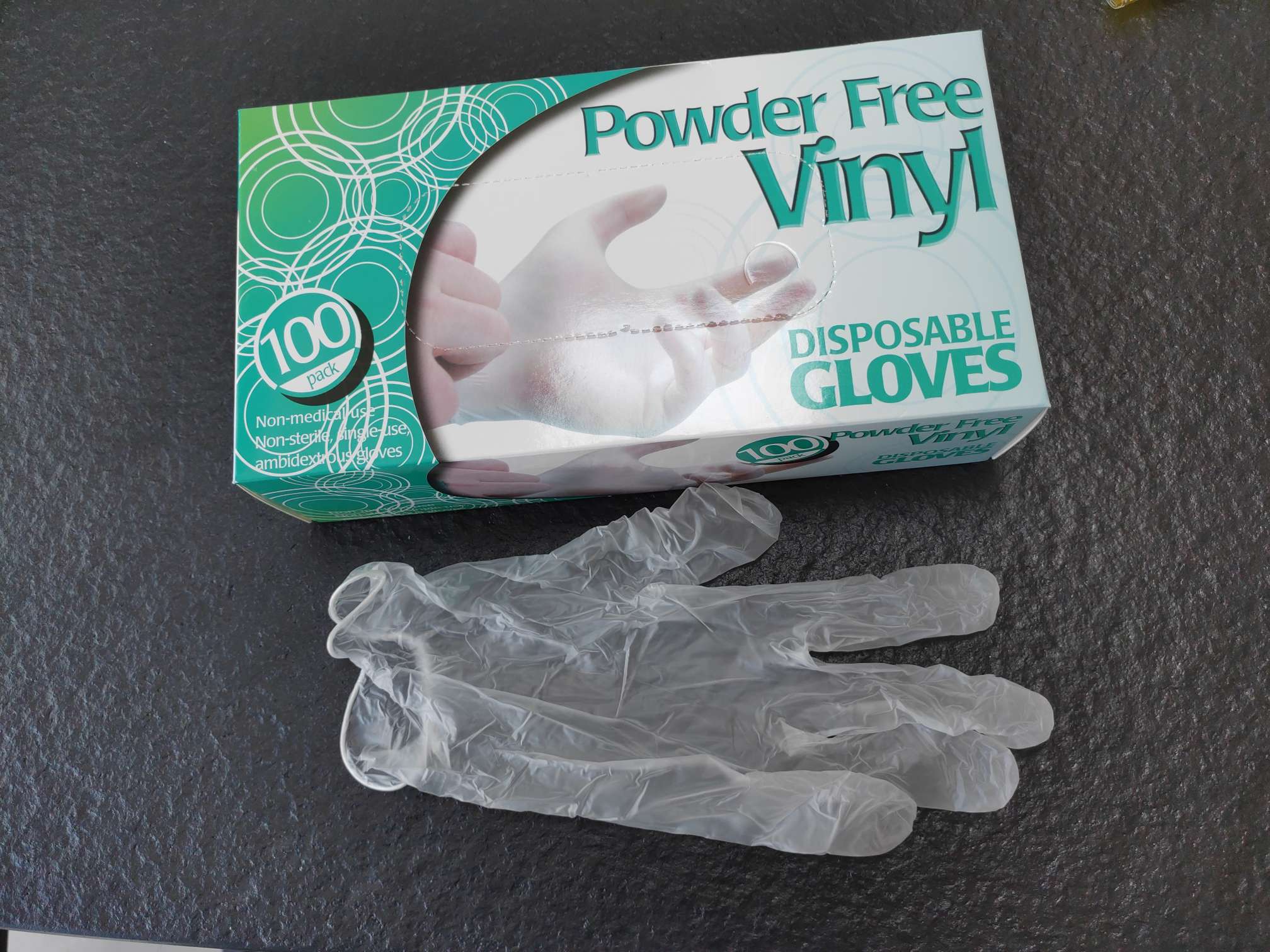 一次性pvc手套 自然色 透明 无粉
disposable vinyl glove powder free clear细节图