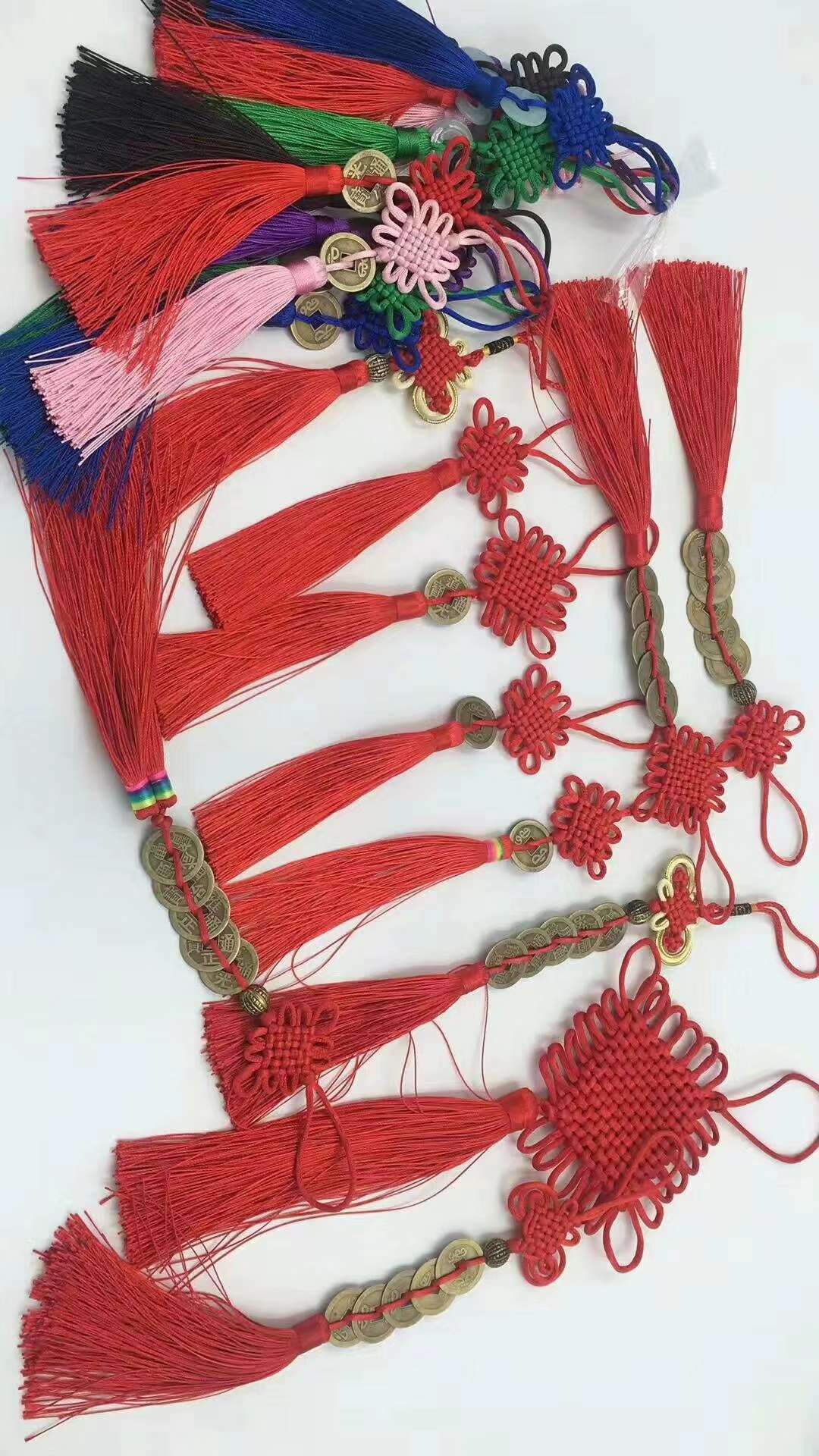 2021新款厂家直销批发中国结礼品原材料铜钱中国结