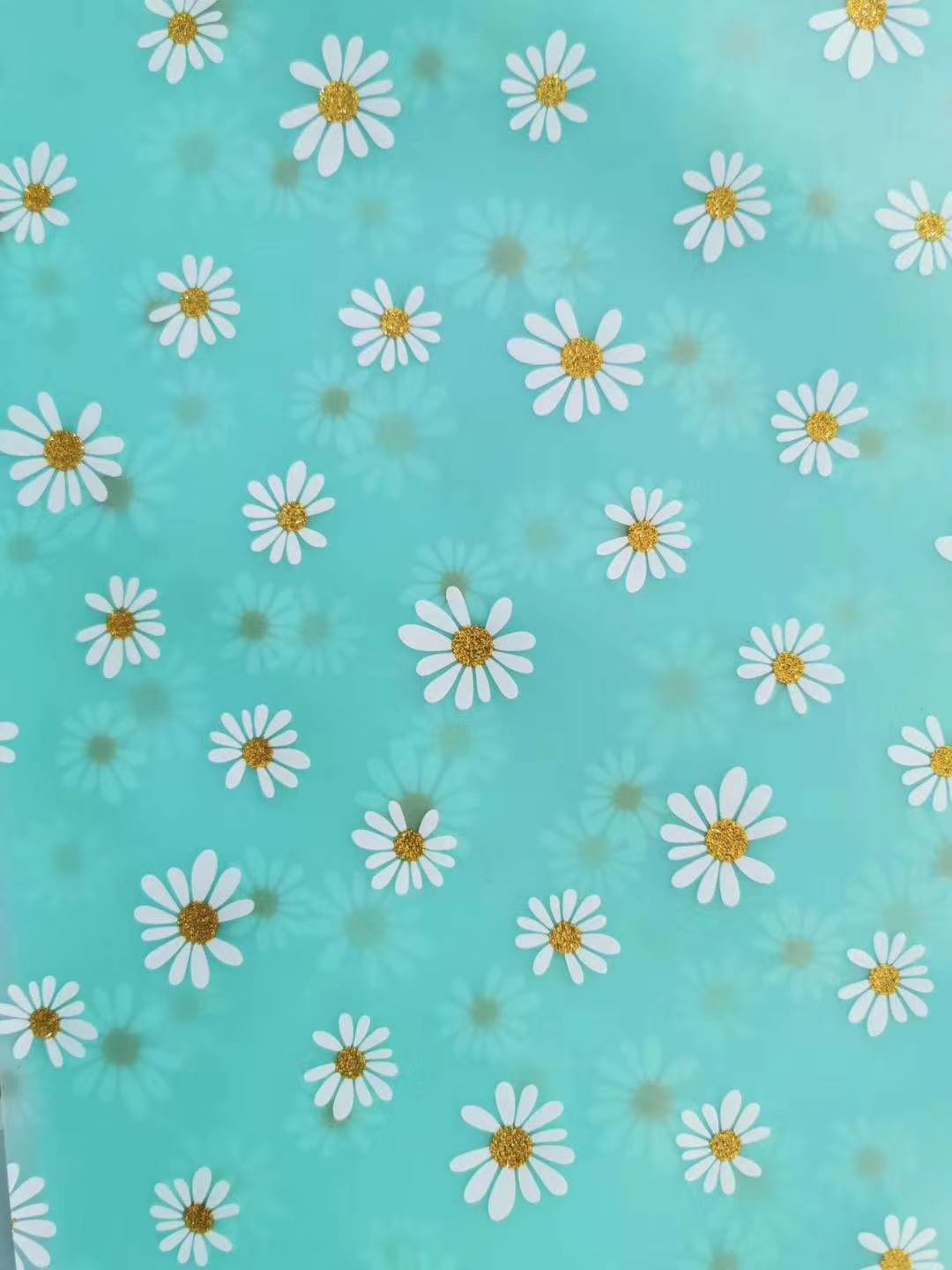 Factory direct sales of TPU daisies, specially used for various types of luggage materials such as luggage decoration bags Specification image