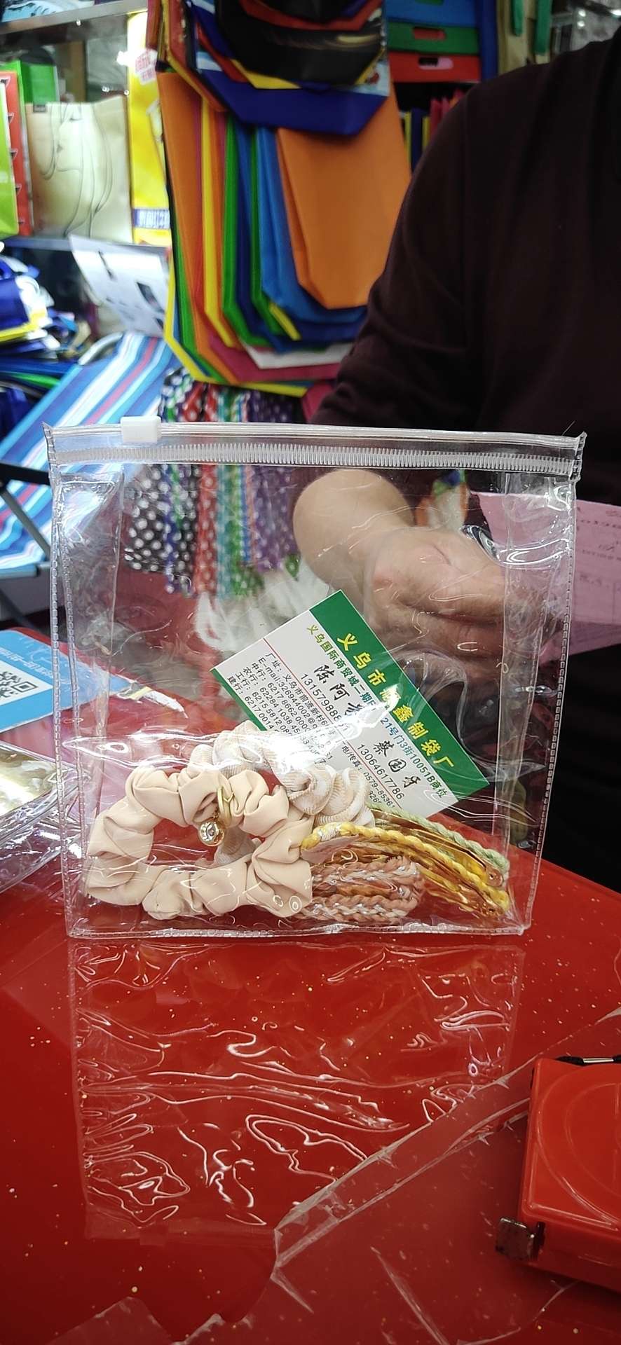 Packaging plastic bag details Picture