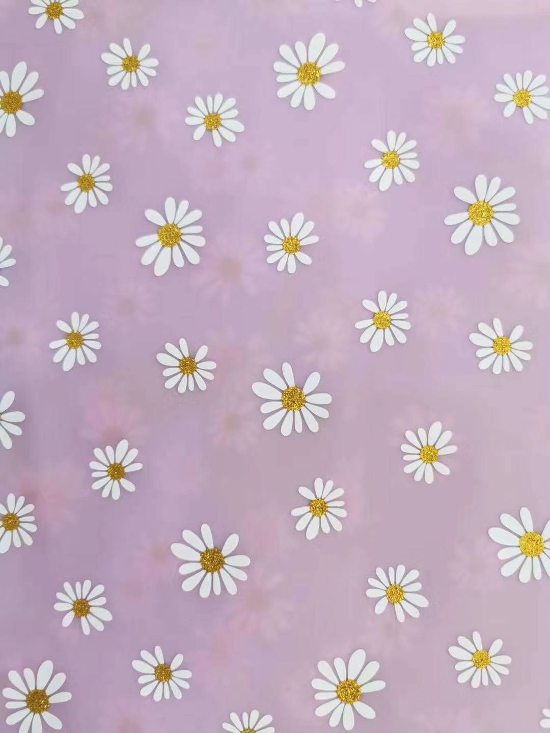 Factory direct sales of TPU daisies, specially used for various types of luggage materials such as luggage decoration bags details Picture