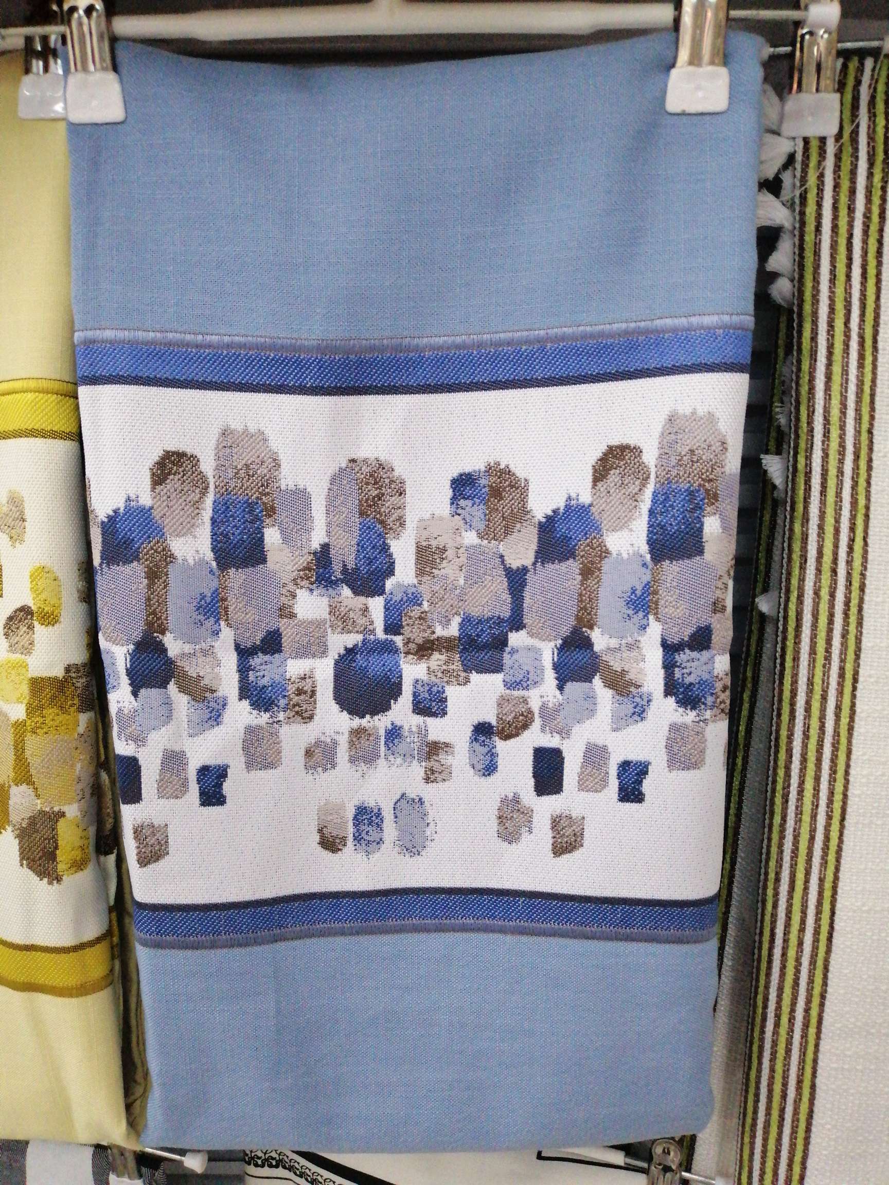 2020 Factory New Direct Sales Spot Daub Aqua Blue Tablecloth
