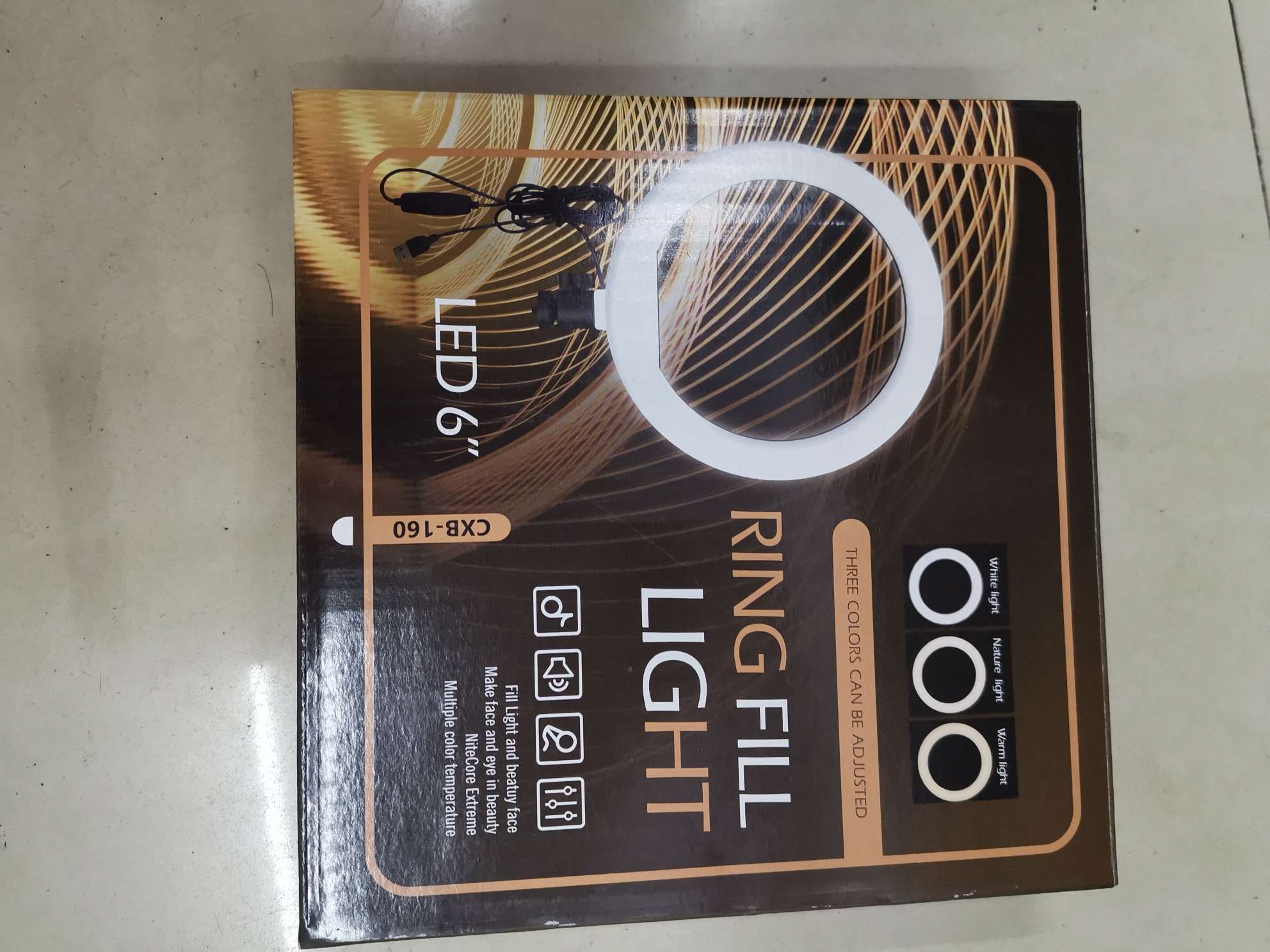 6寸直播补光灯10寸直播神器补光灯产品图