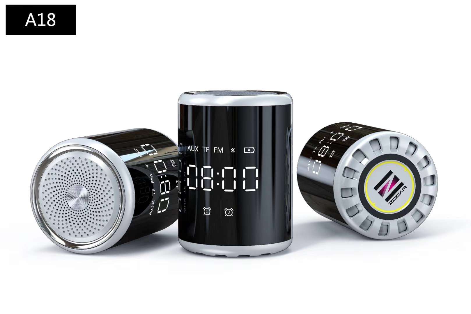 时钟蓝牙音响时尚个性插卡蓝牙音响网红音响细节图