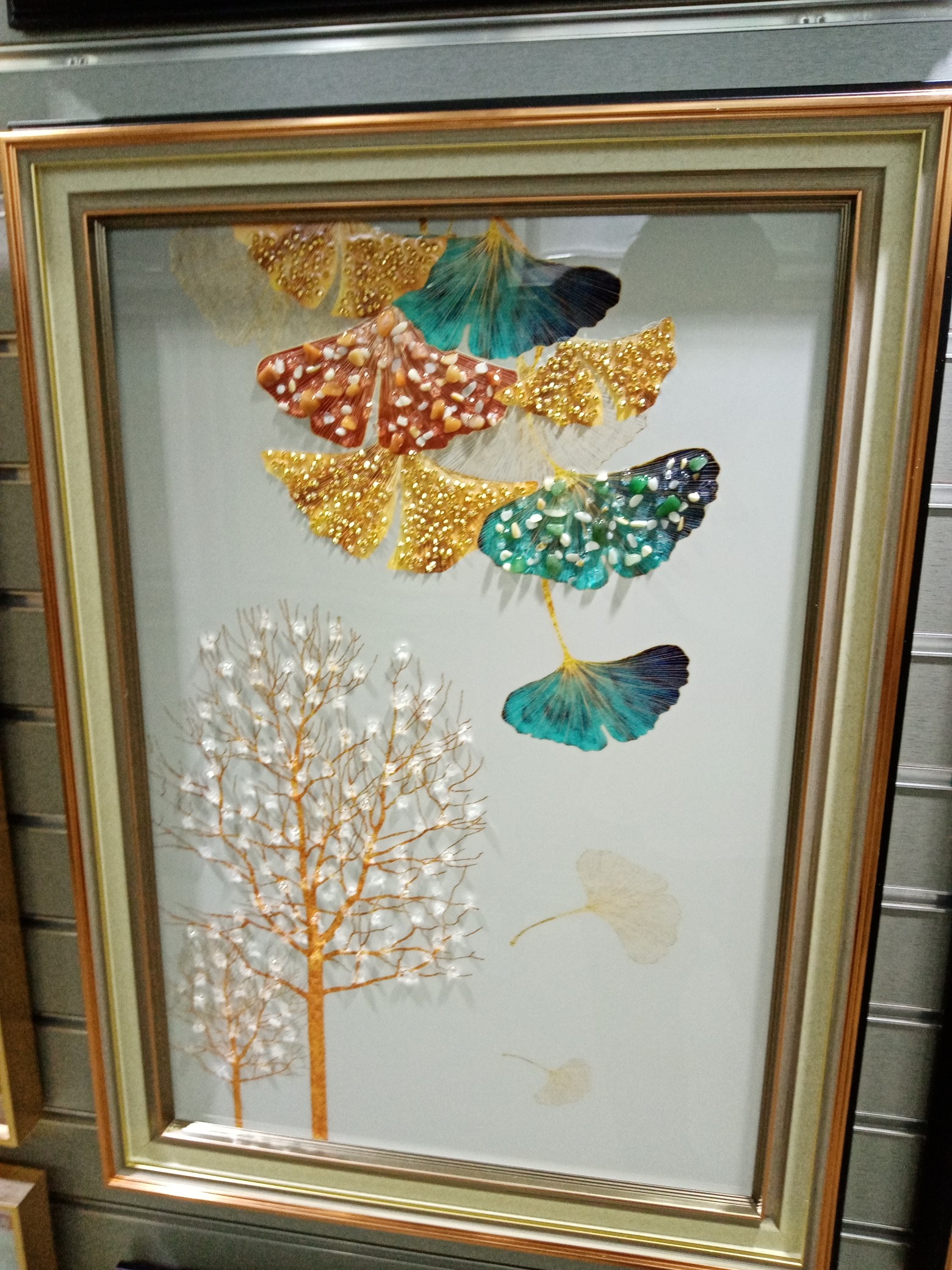 Elk Series Crystal Porcelain Crystal Shell Series Foam Decorative Painting Specification drawing