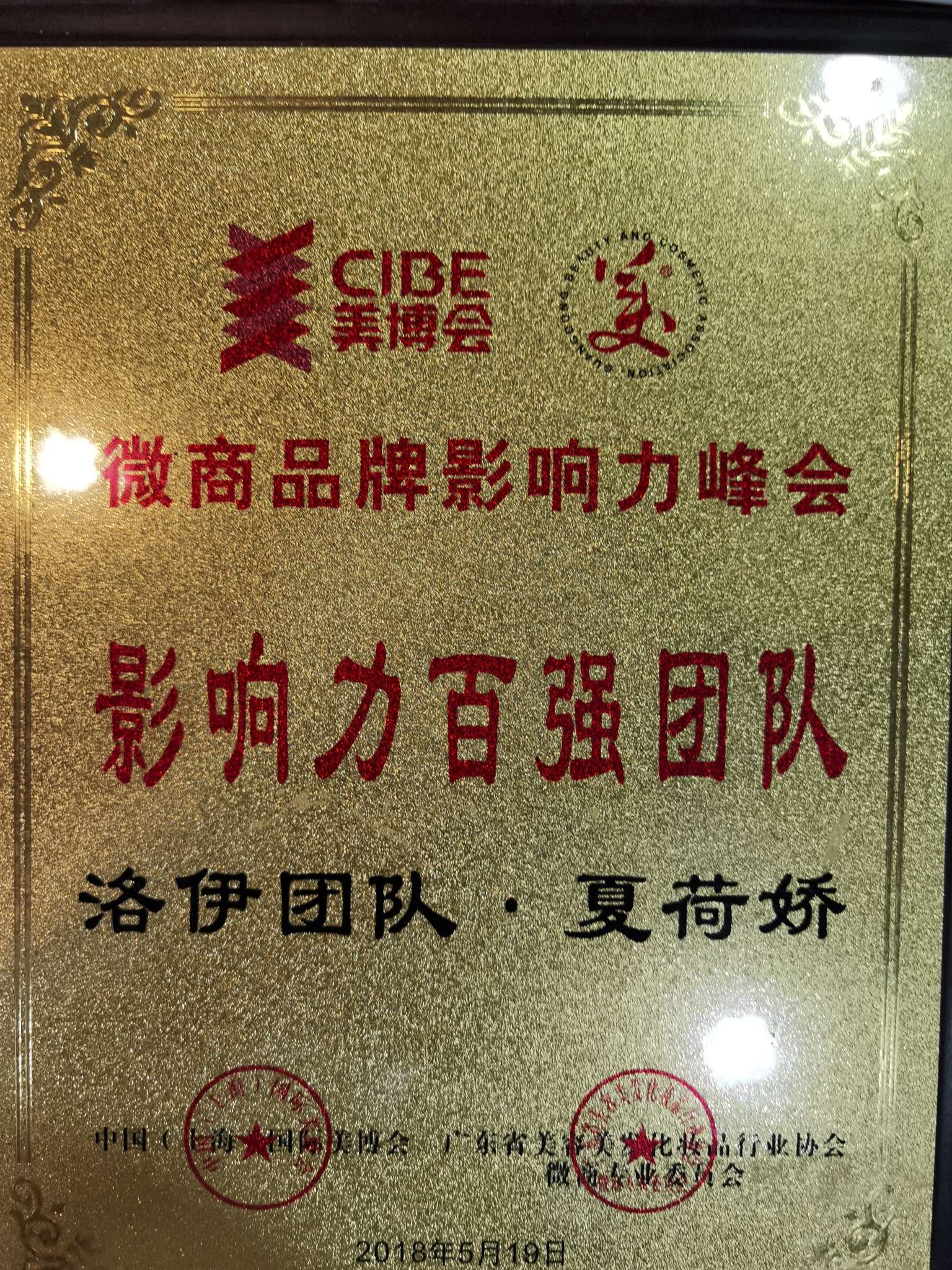 Luo Yi Zhu Zhu (Yiwu Xia Jie Beauty Industry) qualification pic - 1