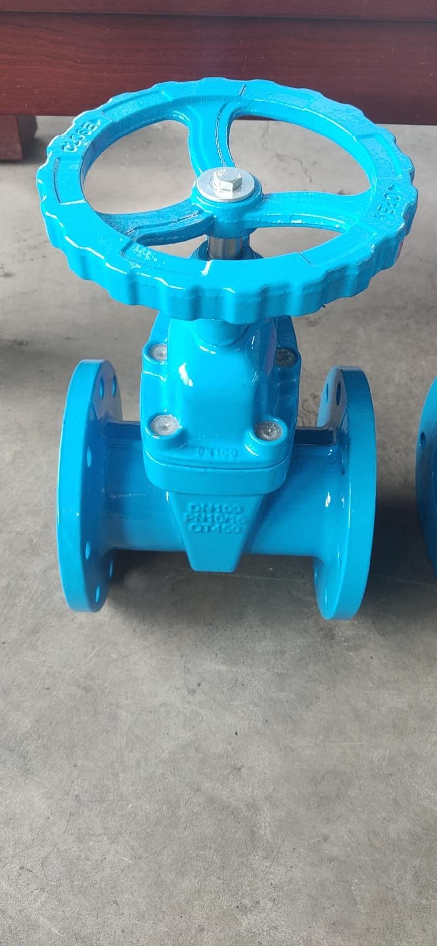 Soft seal gate valve Specification drawing