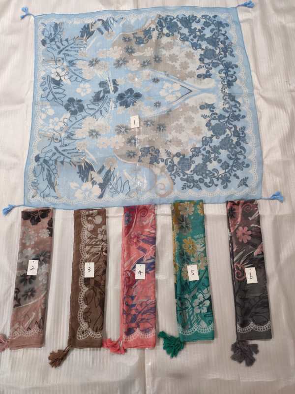 2020 Spring And Autumn New Square Towel Series 110*110 Item Picture