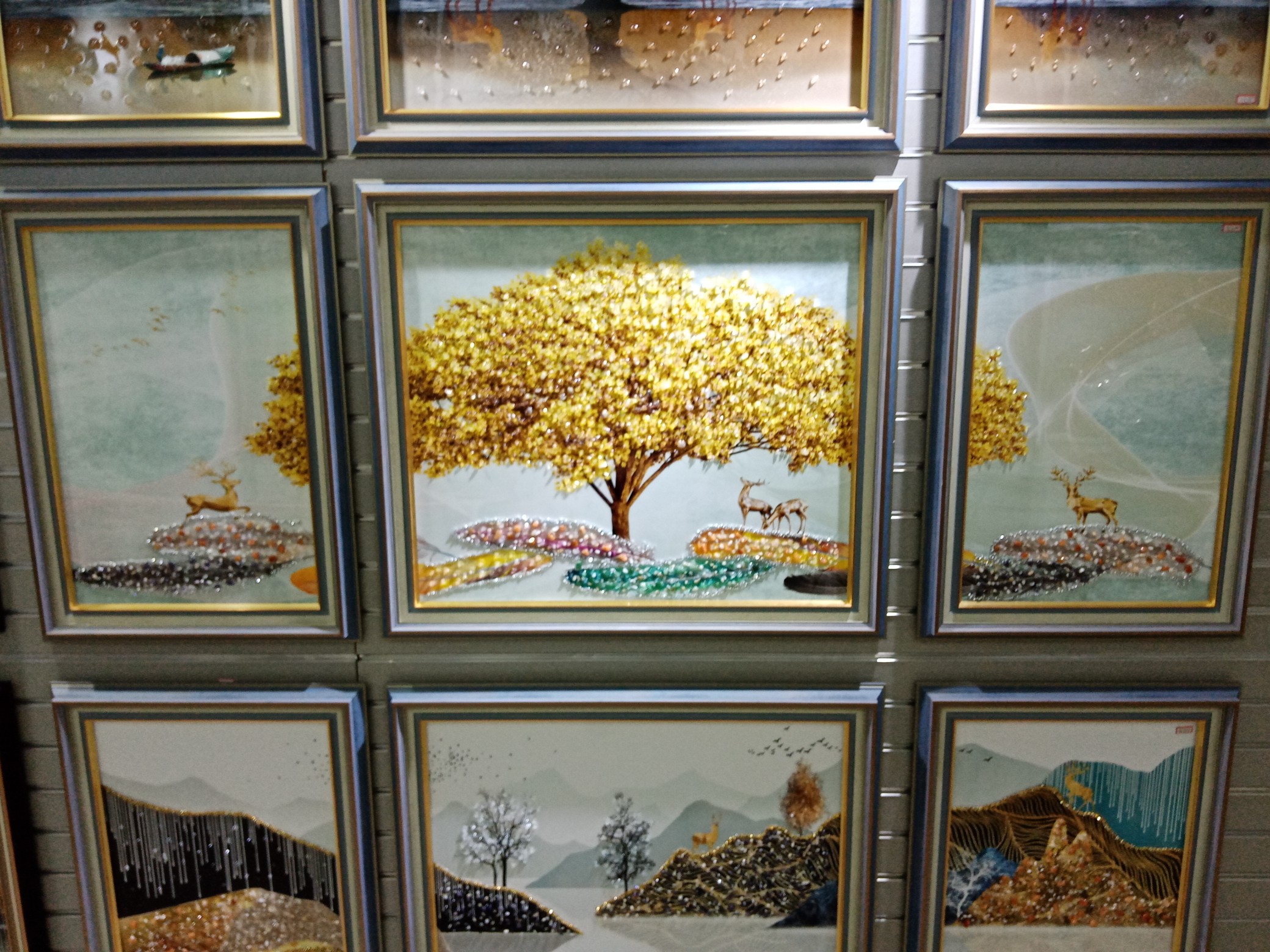 晶瓷晶贝系列发泡框装饰画