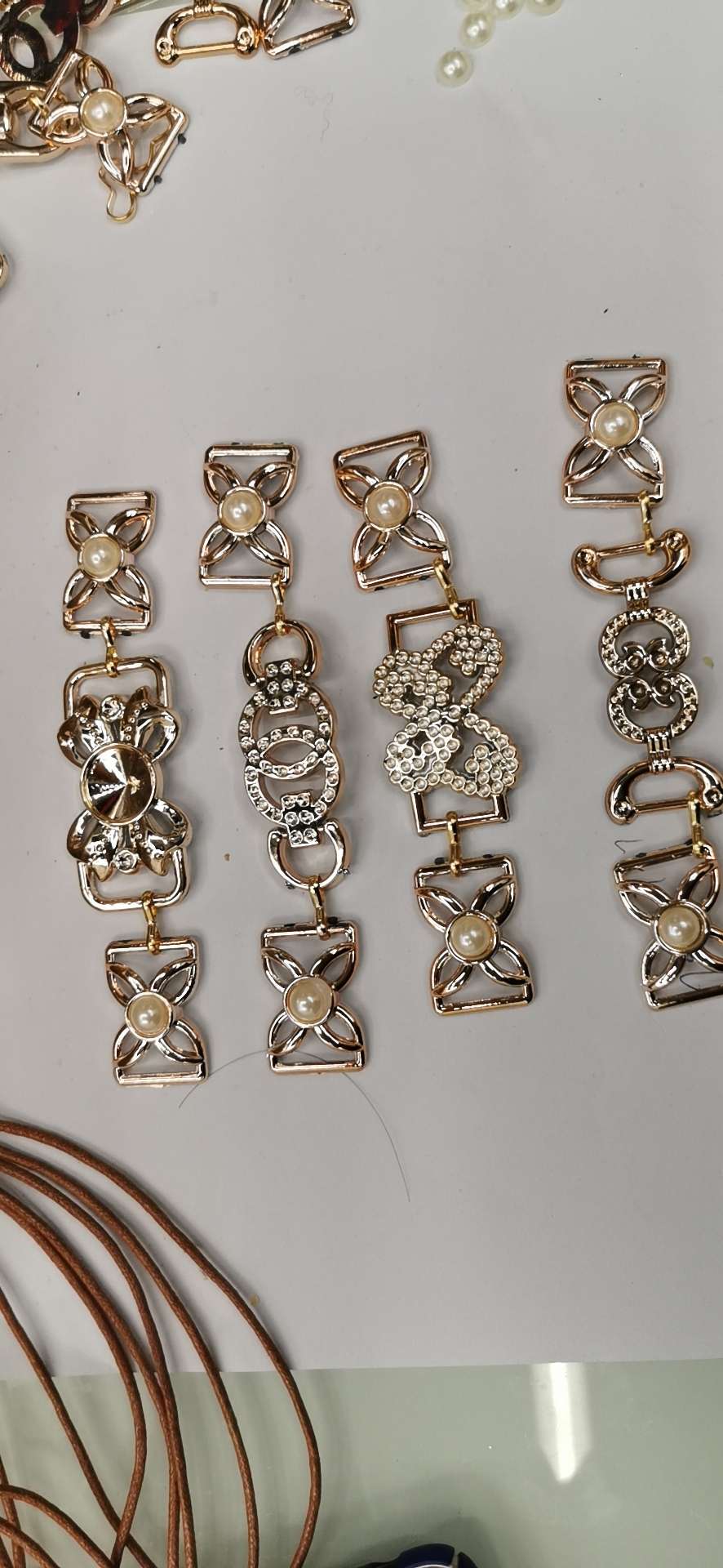 Shoe Buckles, Sweater Chain