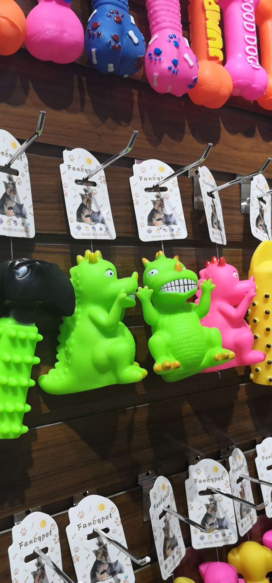 The bright colors and various kinds of sound toys are welcome to buy.