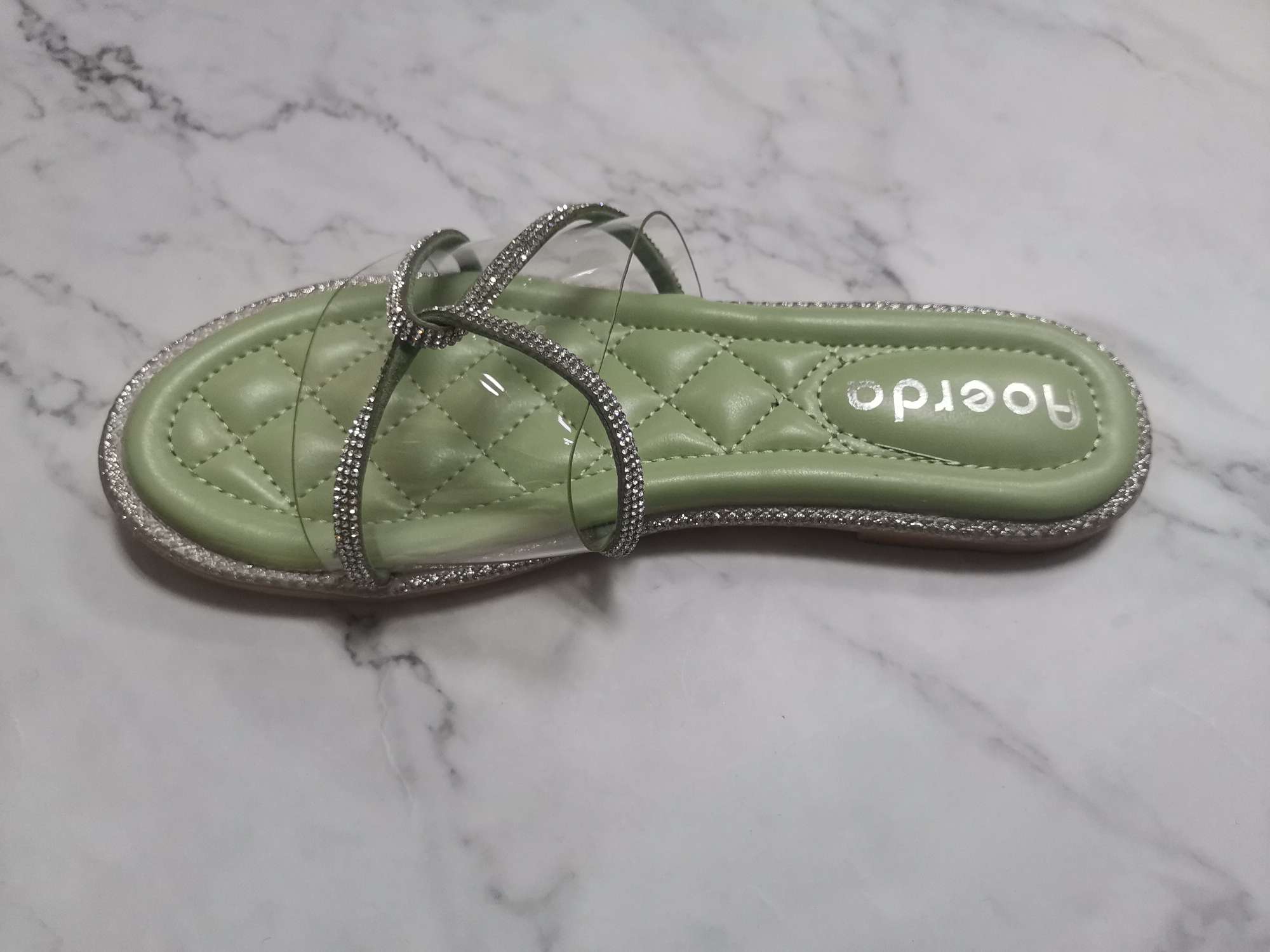 628712 European Products 2020 New Guangzhou Ladies Home Sandals Specification drawing