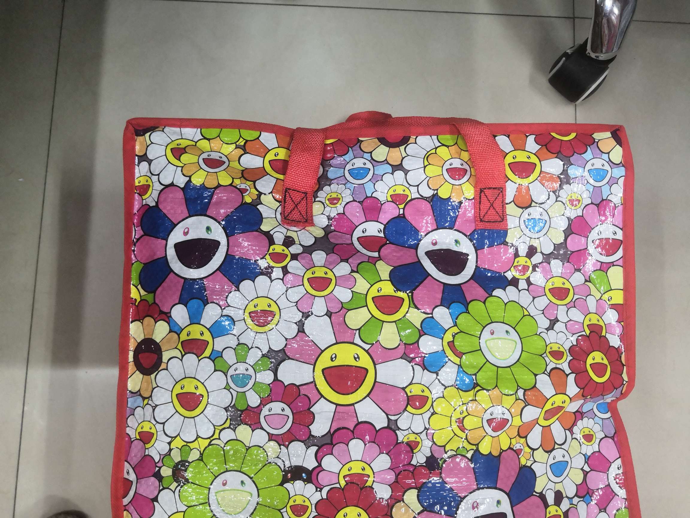 Colored woven bags Specification image