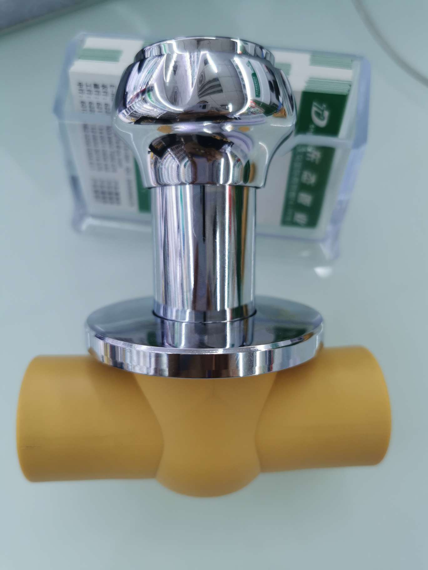 Ball valve dark valve