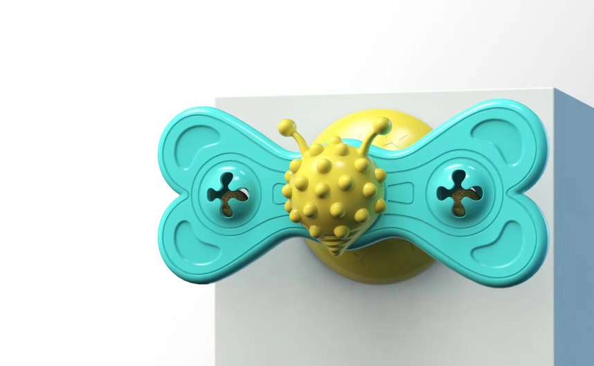 蝴蝶转转风车/转转风车玩具/宠物用品玩具产品图