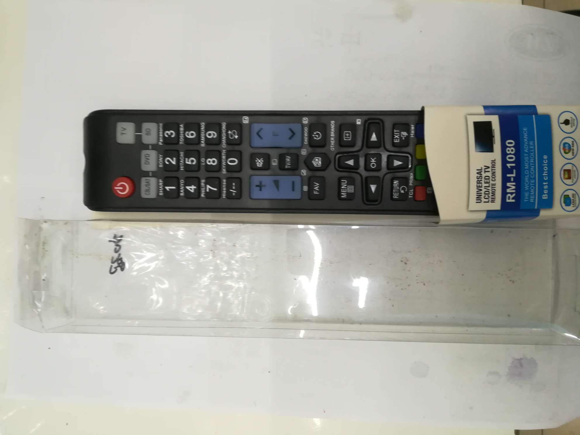 Universal TV remote control thumbnail