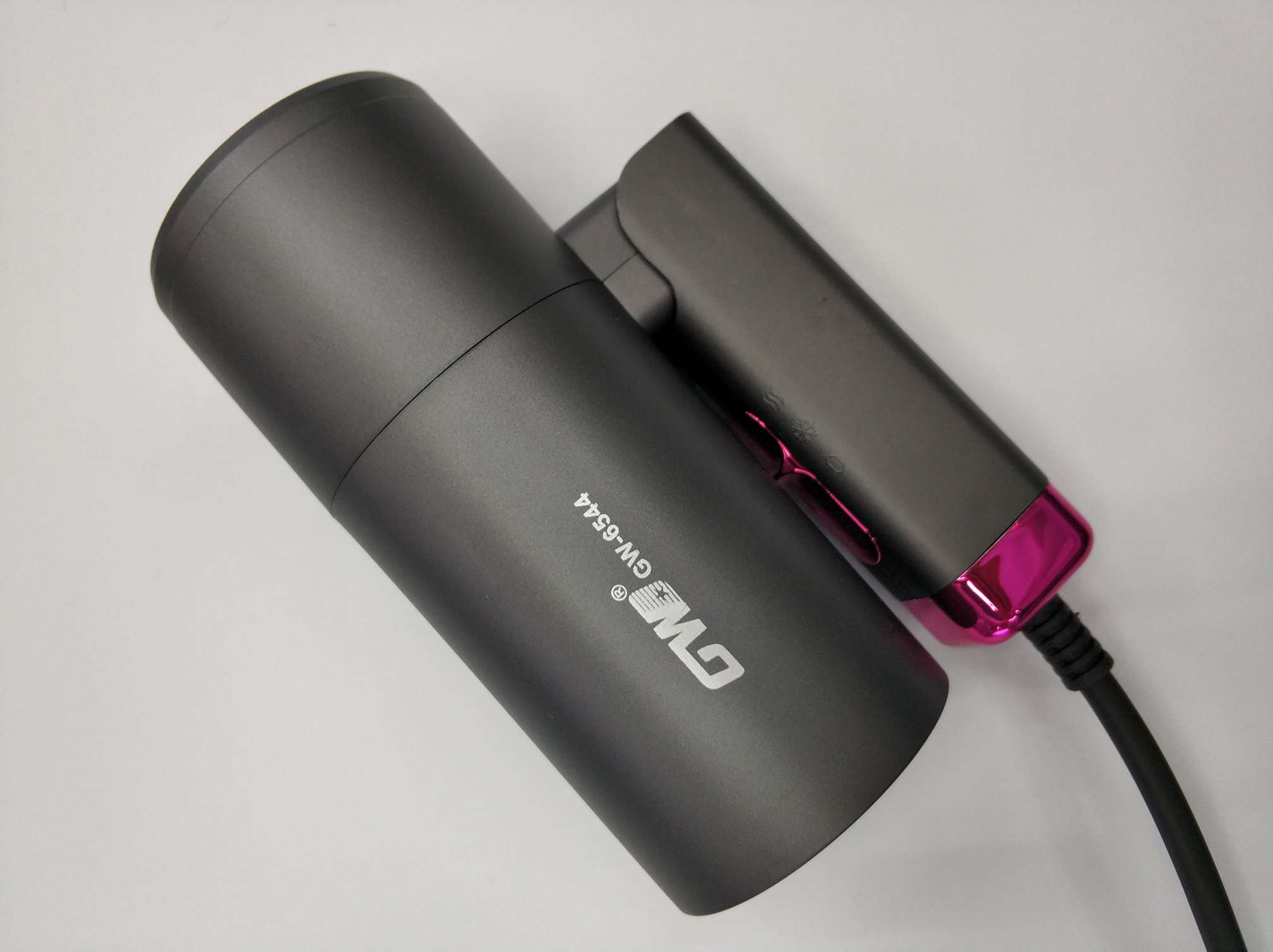 comparison chart of hair dryer mute effect