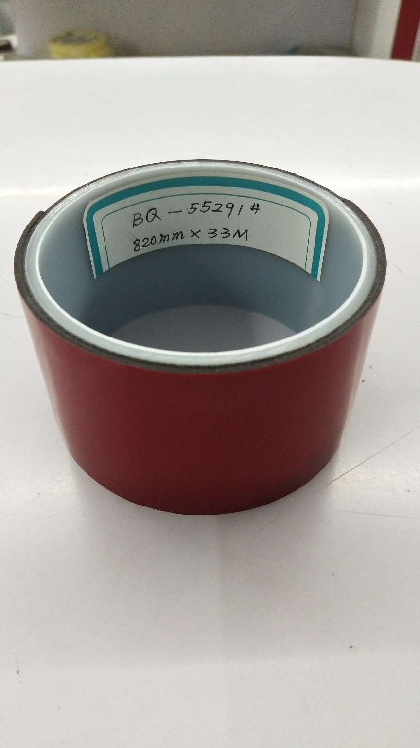 型号：55291  红膜黑胶泡棉双面胶，户外可遇水，遇酸碱性物质。价格：200元/平方米详情图2