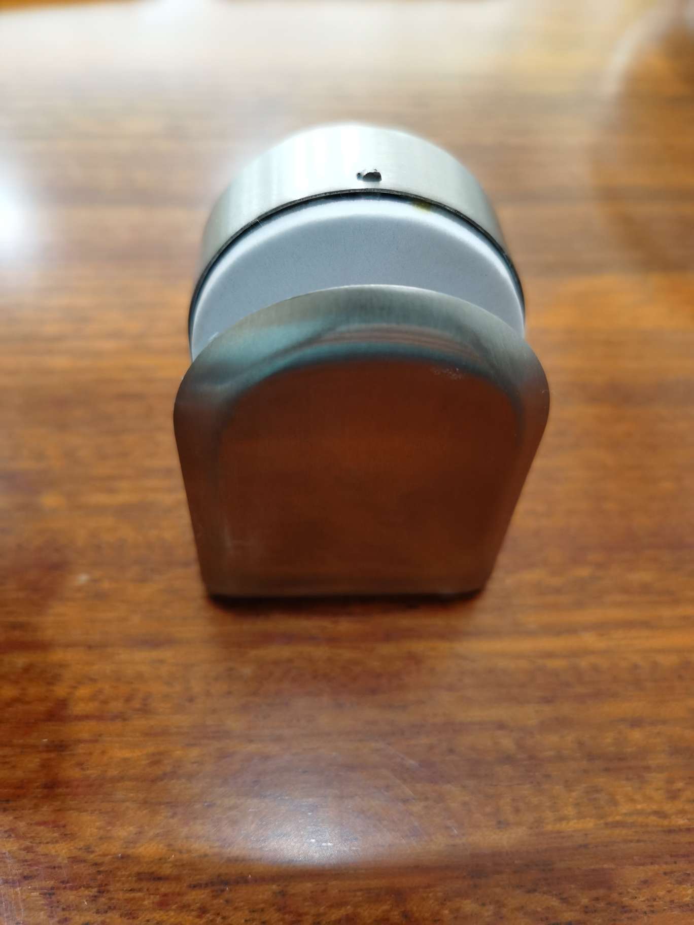 Stainless steel pin glass door lock details Picture