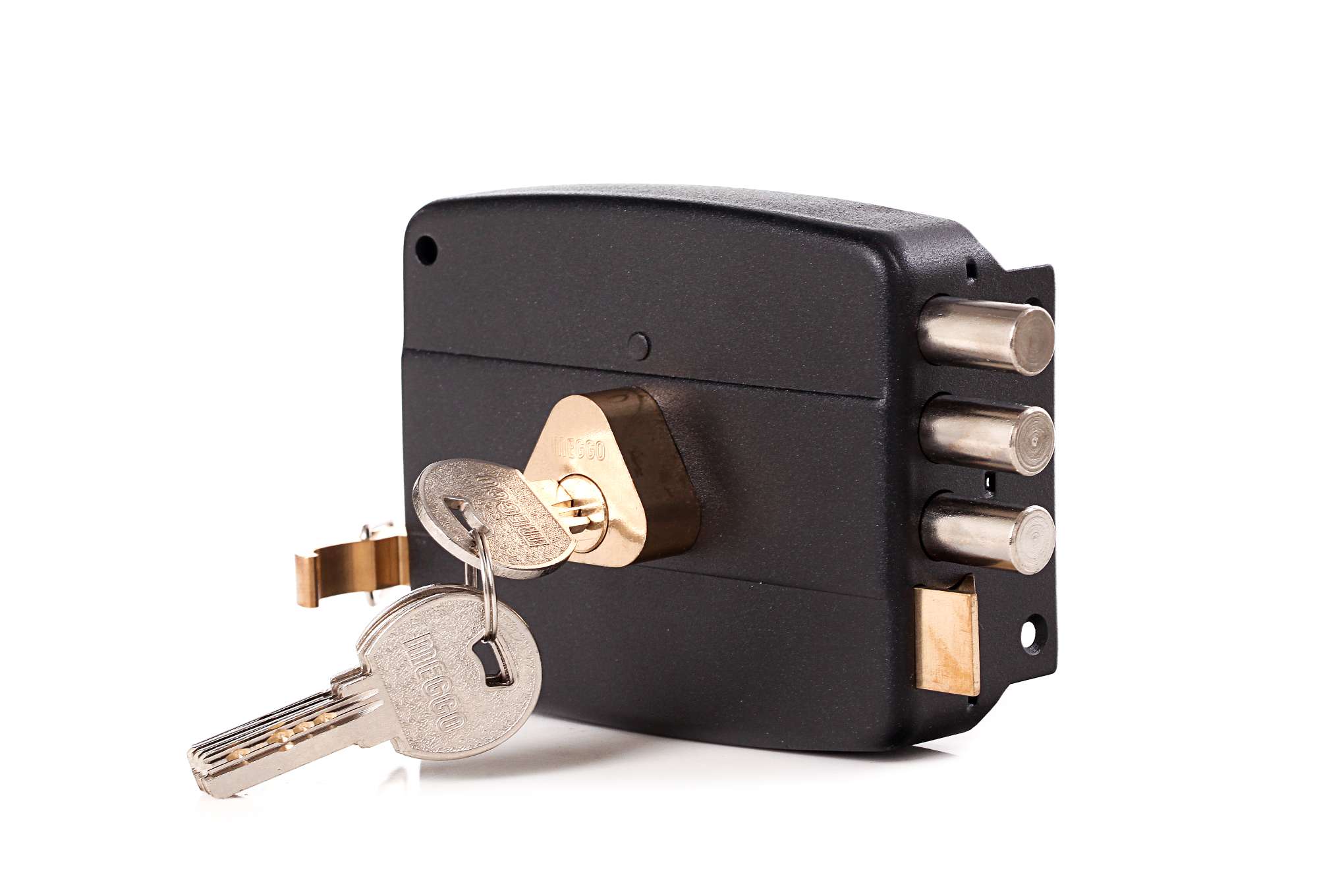 室外门锁、铁门锁、复式门锁、机械门锁、保险锁细节图