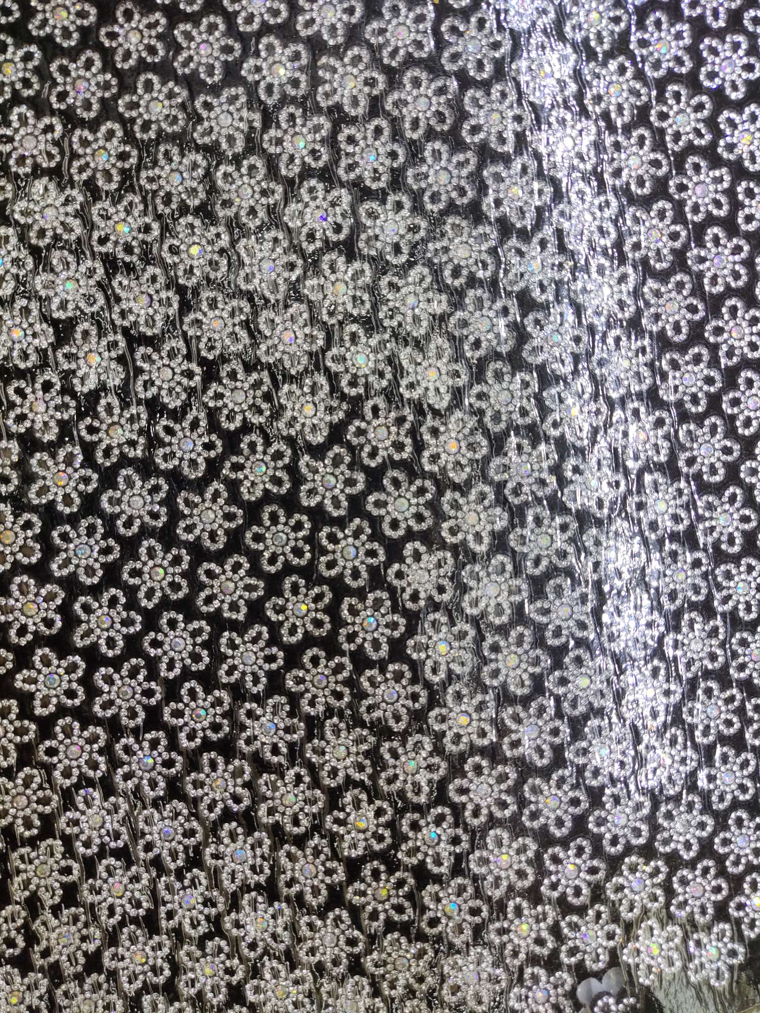 白钻黑底小梅花 一张 342个起售细节图