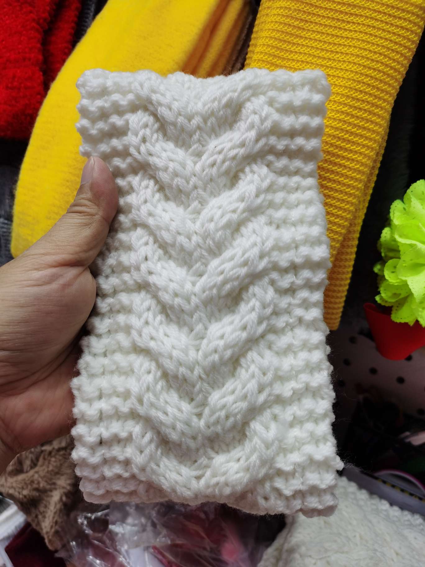 发带/布艺头带/魔术贴束发带/发绳欧美风格/发带冬白底实物图