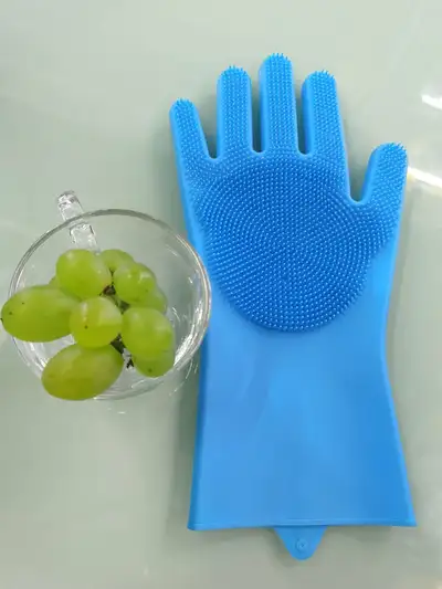 Washing Dishes Silicone Gloves Magic Gloves Cleaning Gloves Thermal Insulation Waterproof Multifunctional Gloves
