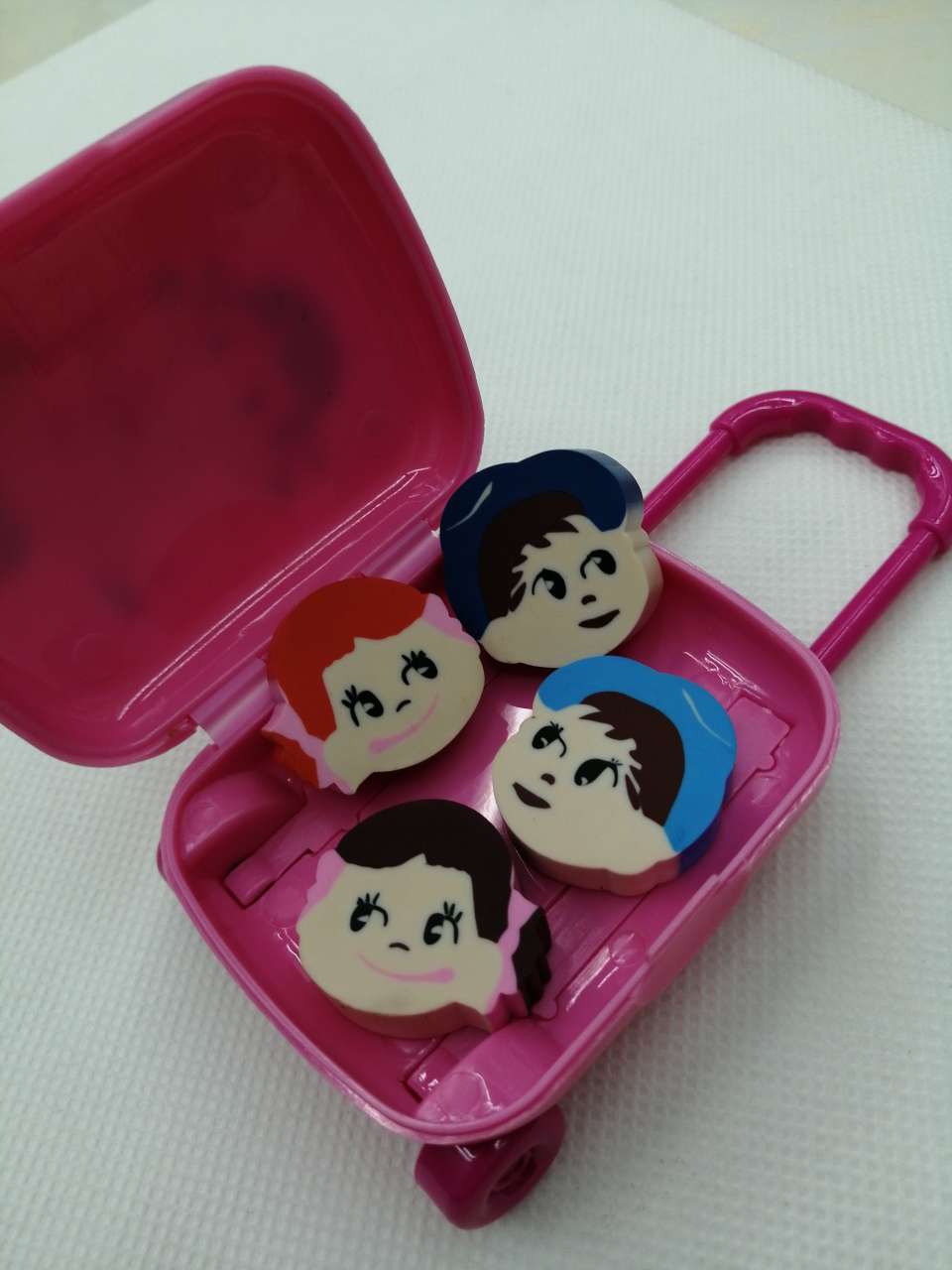 拉杆箱/橡皮手拉箱/卡通收纳盒细节图