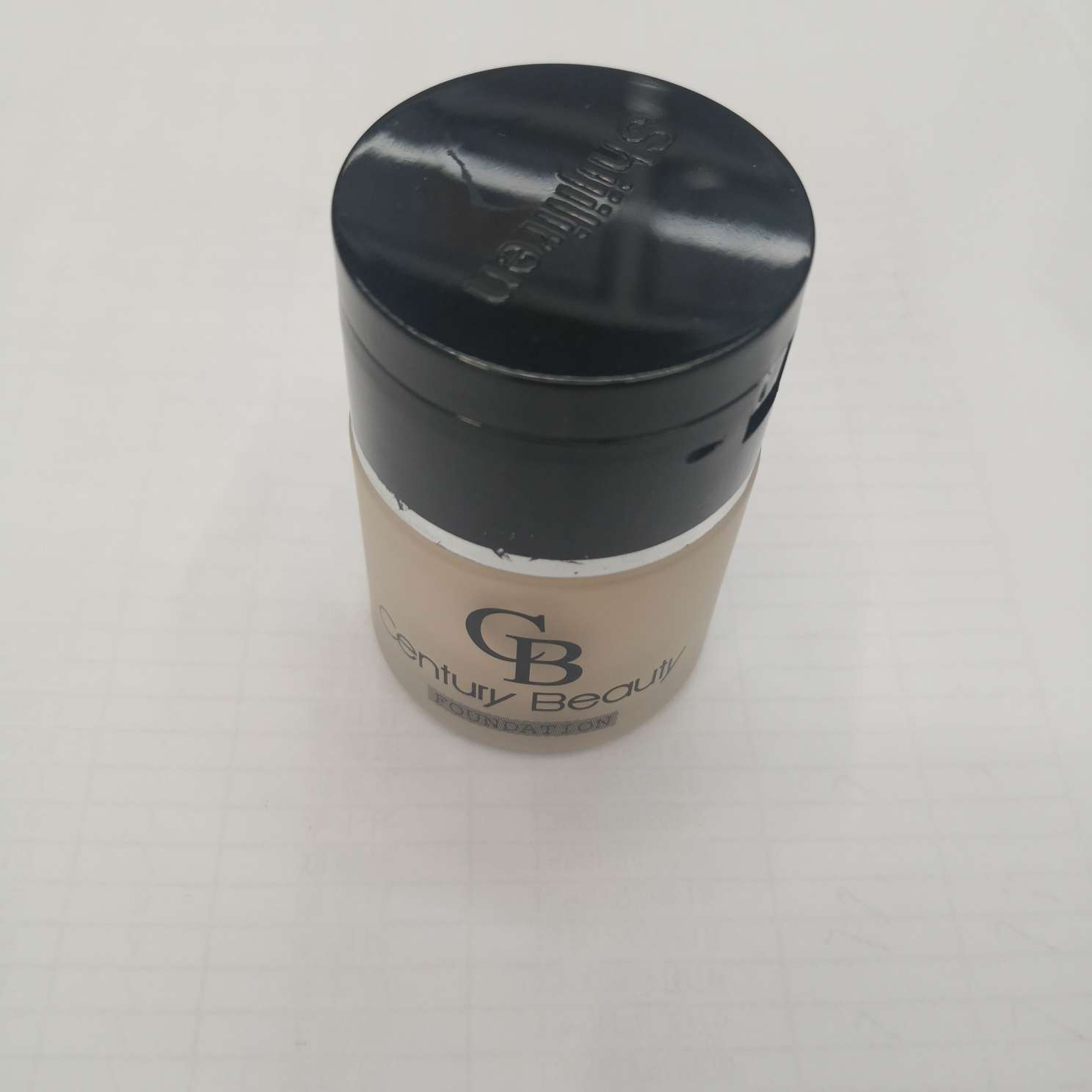 世纪丽人丝滑防水粉底霜