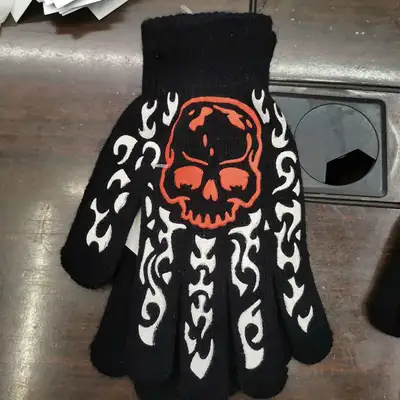 Acrylic Skeleton Gloves