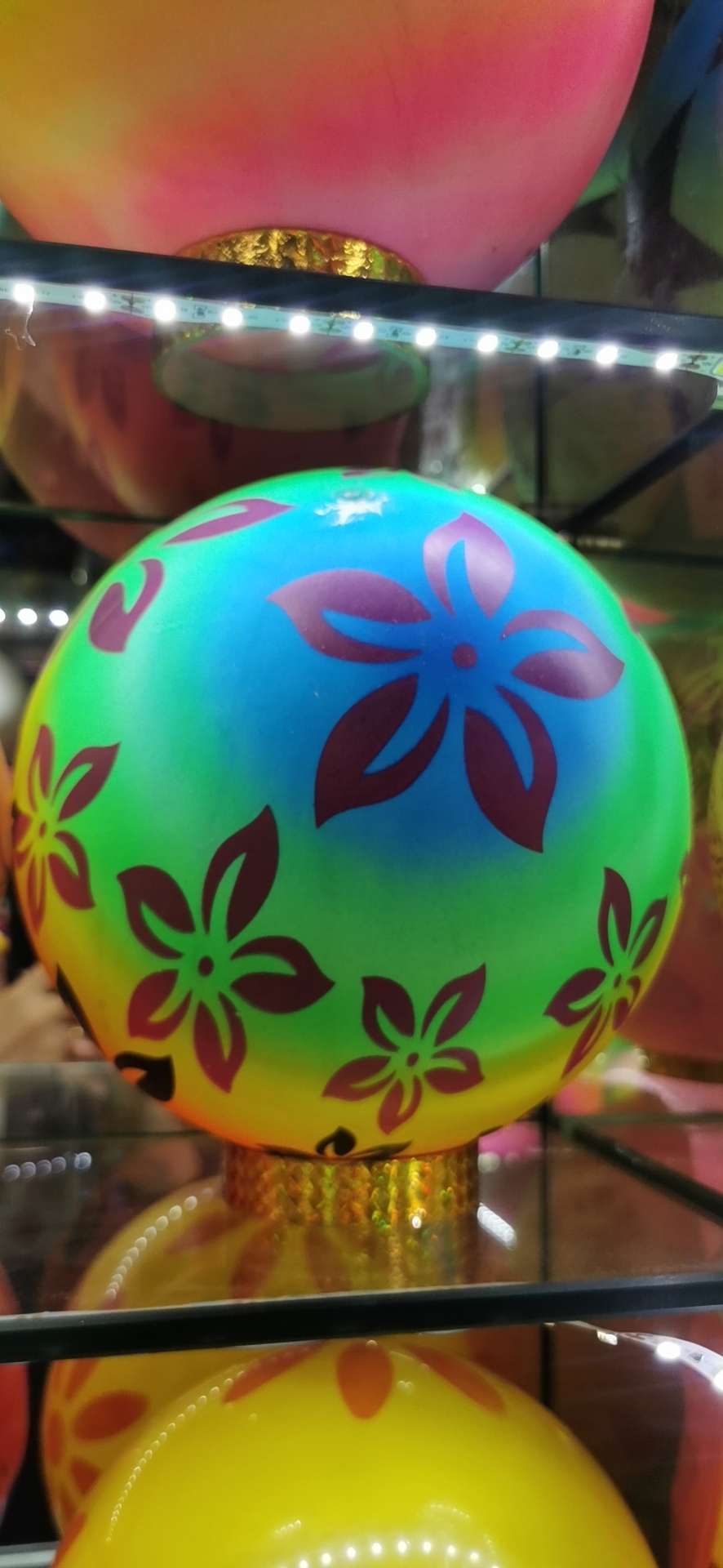 彩虹球，波波球，儿童玩具充气球详情图5