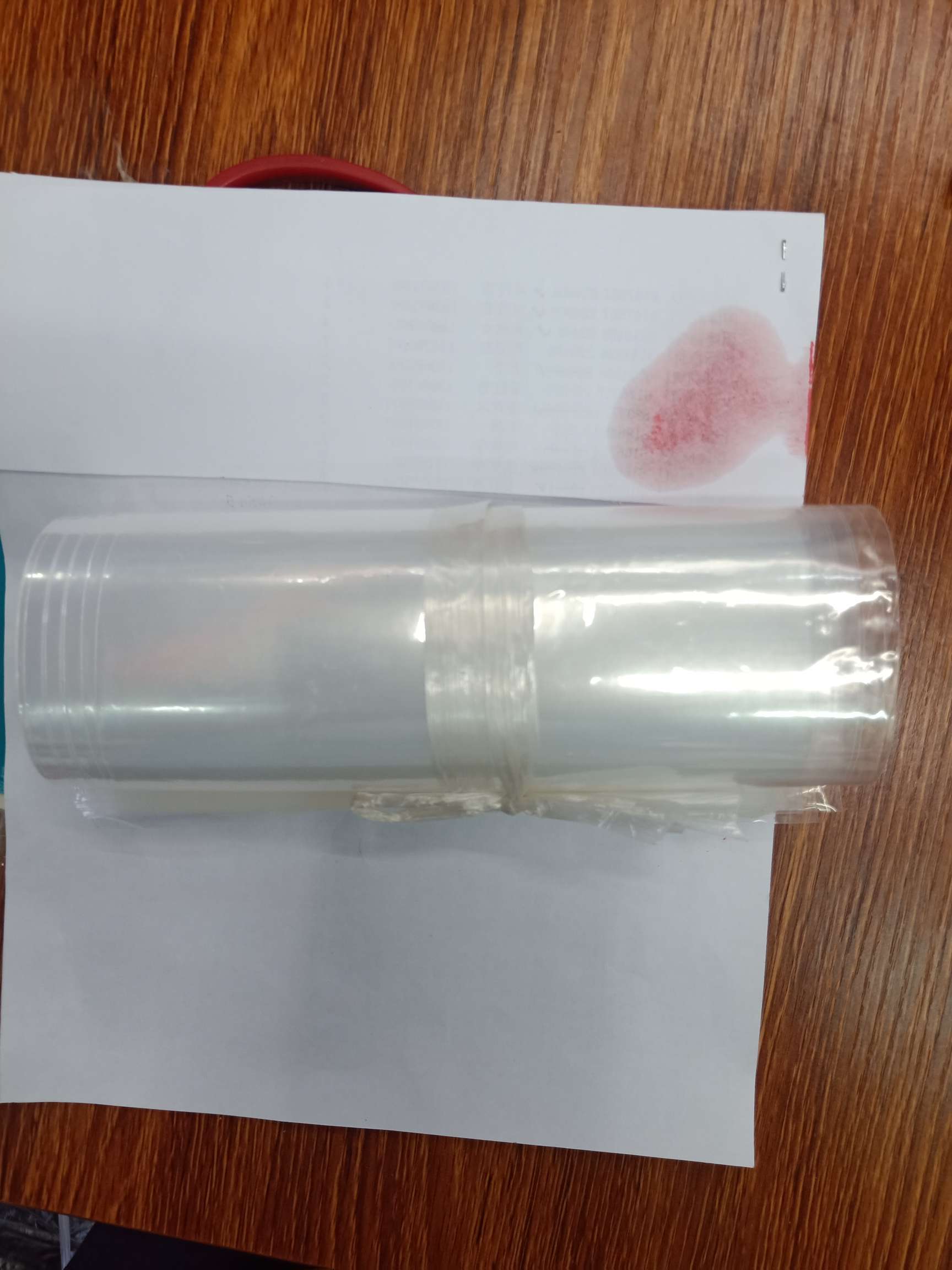 Qianxi plastic packaging bags, transparent large plastic bags, transparent waterproof thickened eco-friendly plastic bags, storage bags Specification image