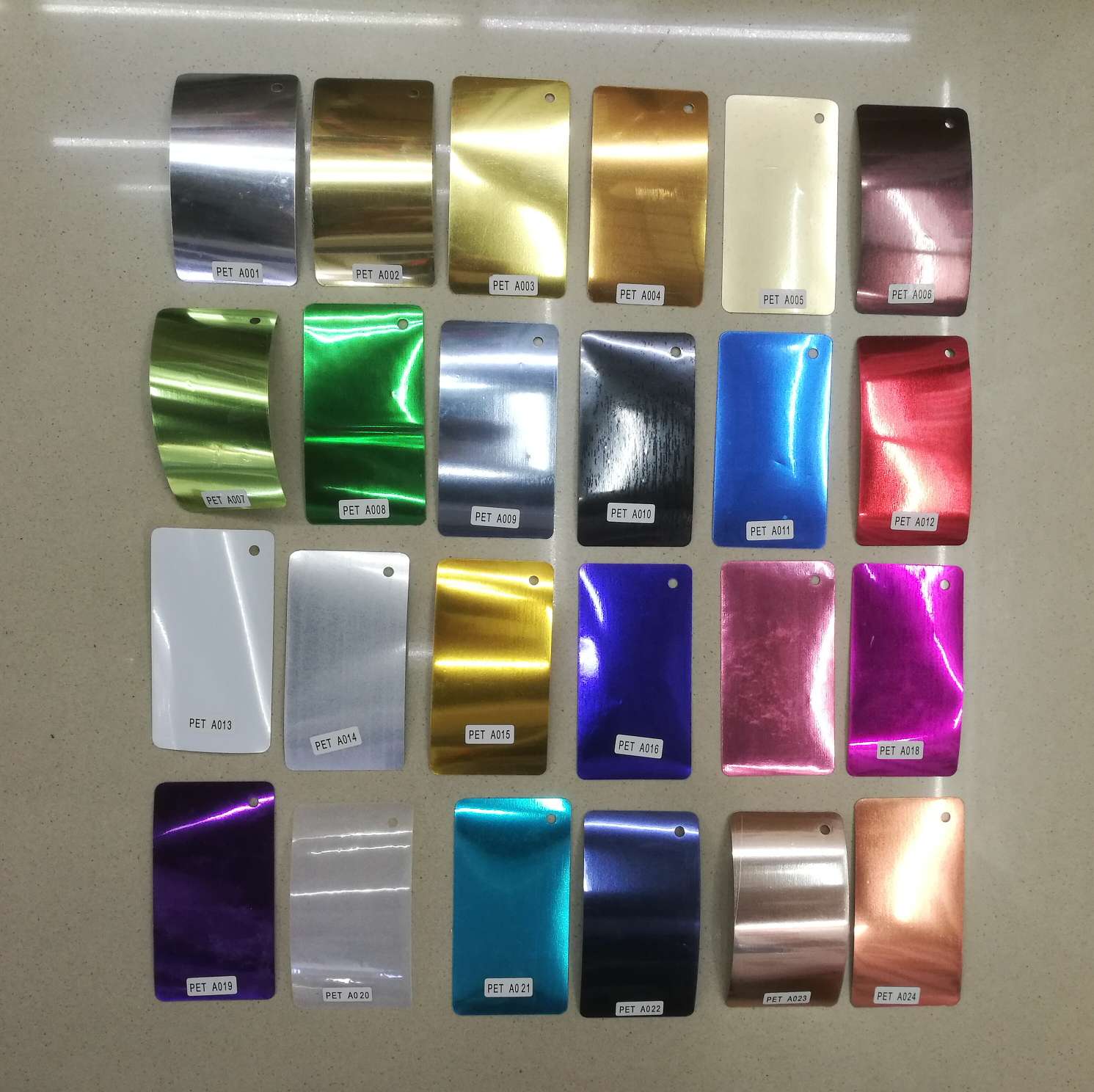 PET engraving film, laser engraving film, heat transfer engraving film, hot stamping and heat transfer, clothing accessories, 50*100 meters Item Picture