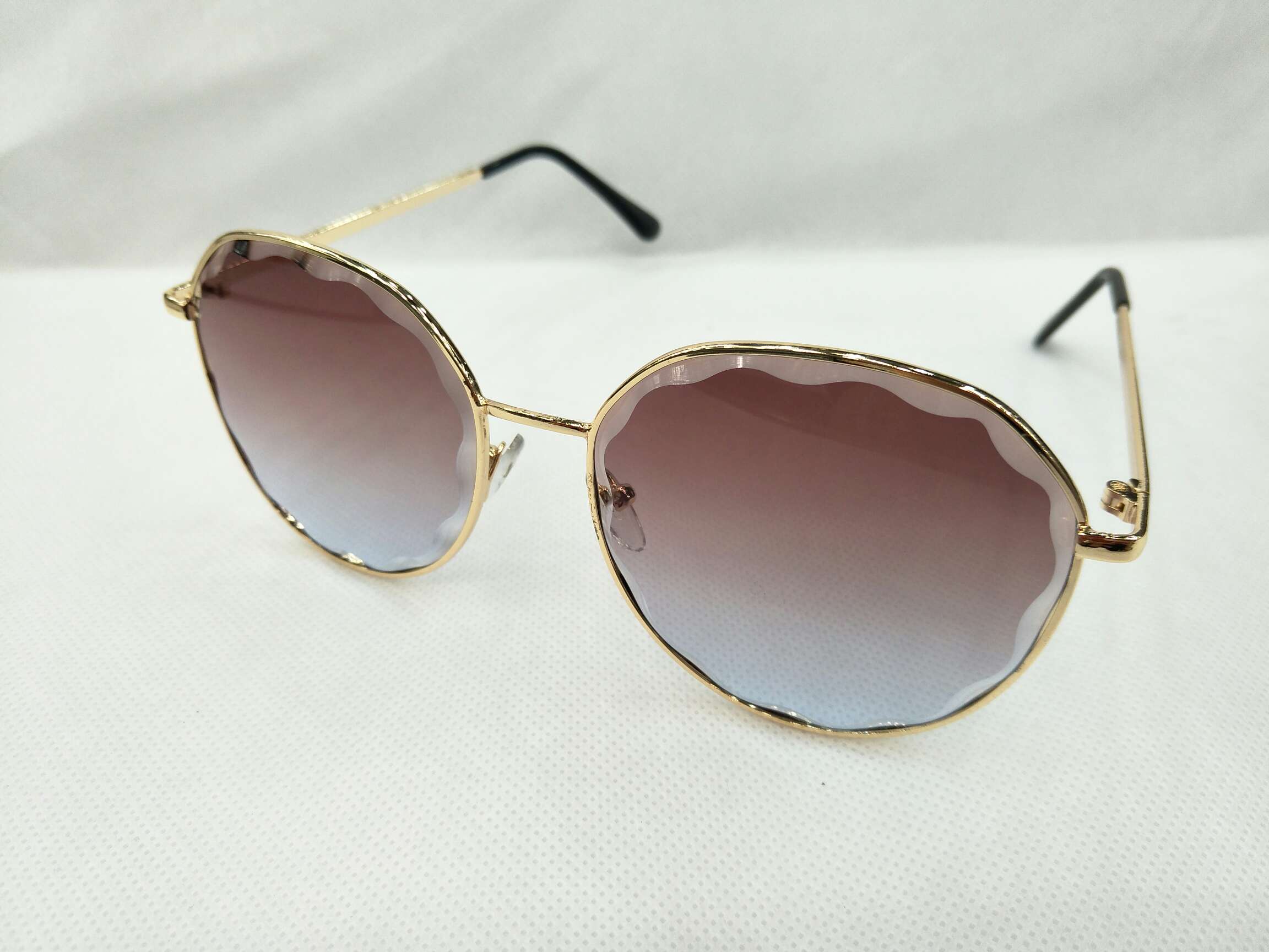 NC5007 sunglasses for women's UV protection, big round face, popular online celebrity, 2020 new fashionable Korean-style sunglasses