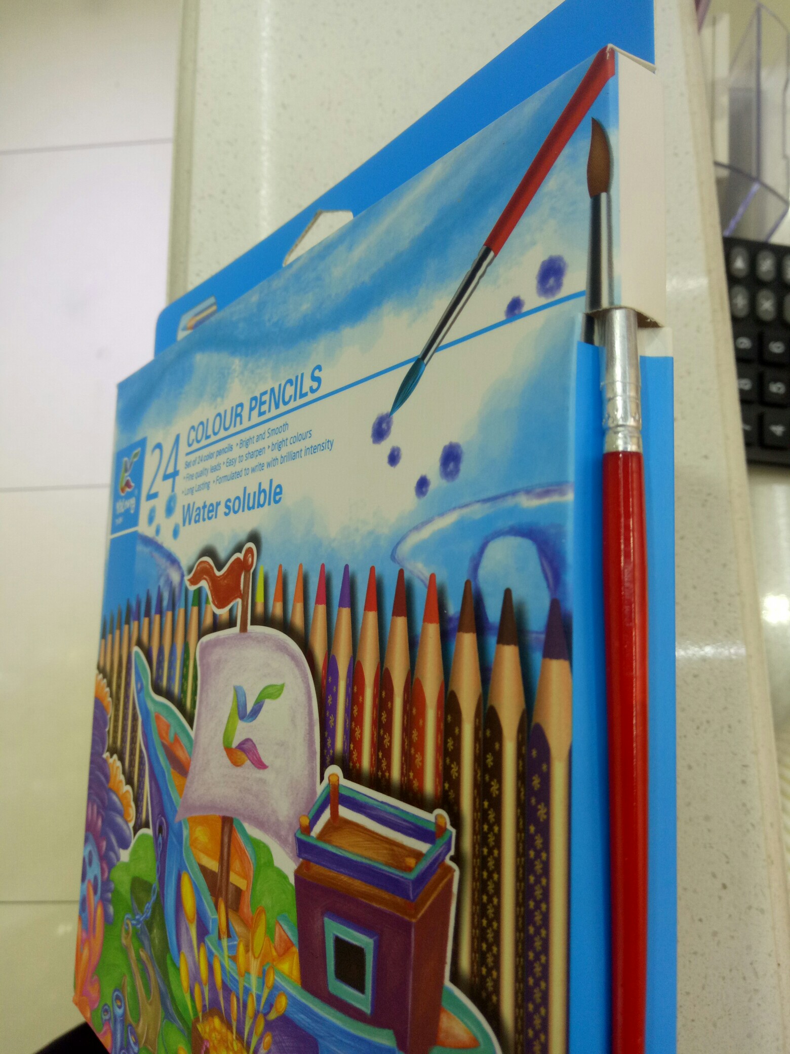 24 Color Drawing Pen Specification drawing