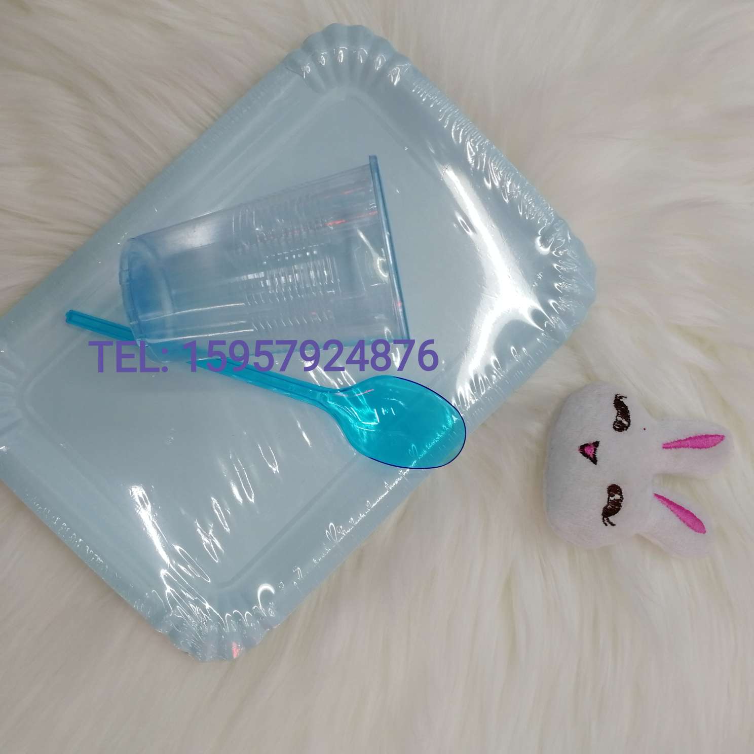Disposable Color White Transparent Knife, Fork And Spoon Party Birthday Restaurant Coffee Household Cutlery Item Picture