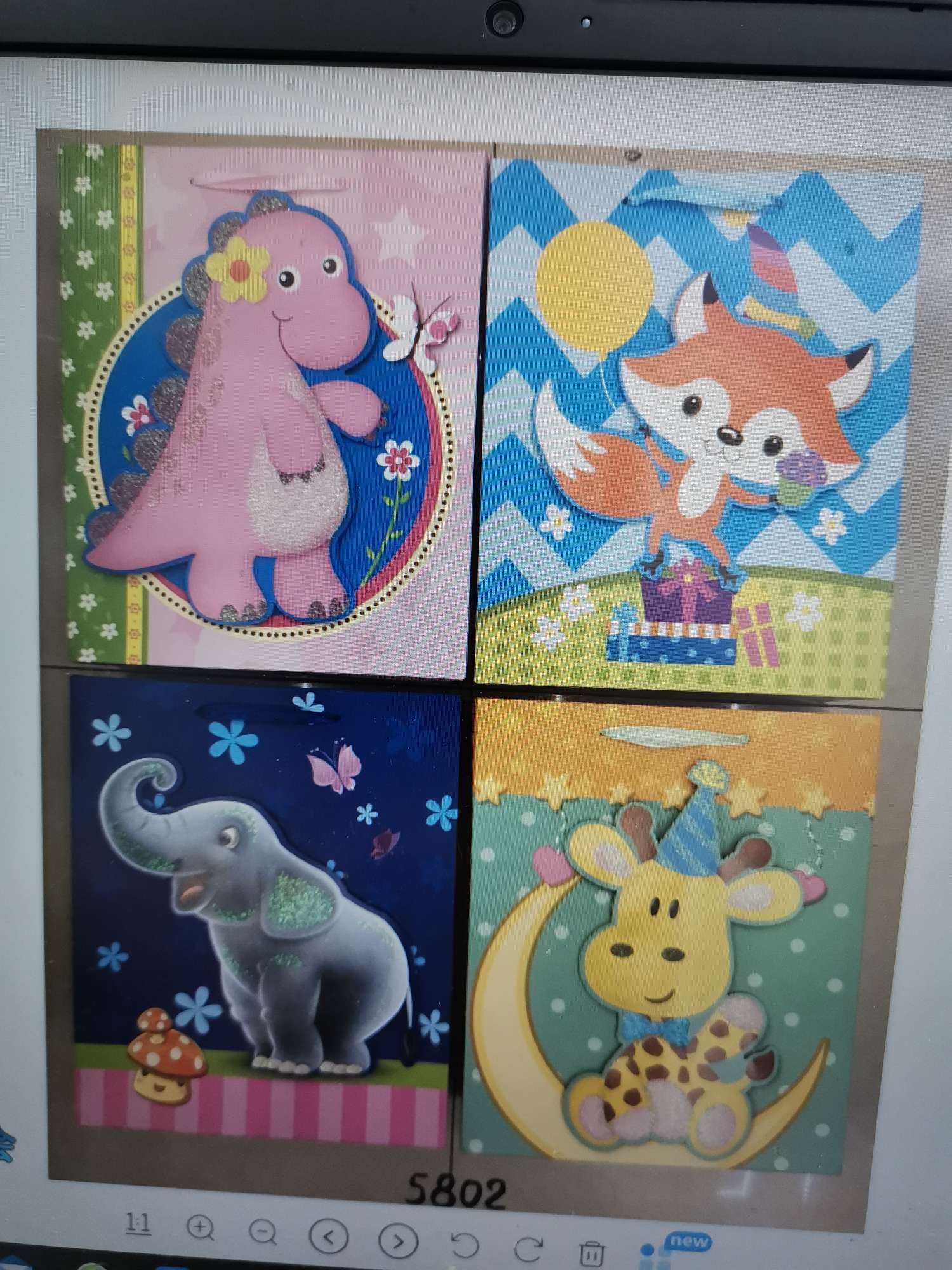 纸质礼品袋男孩