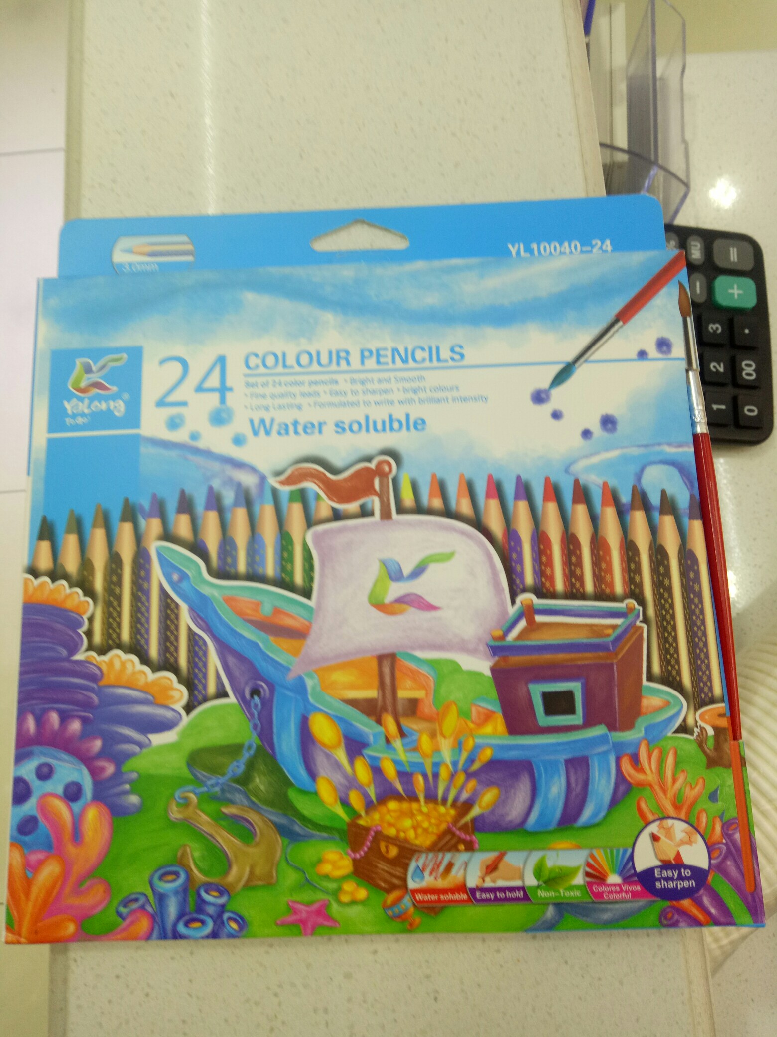 24 Color Drawing Pen