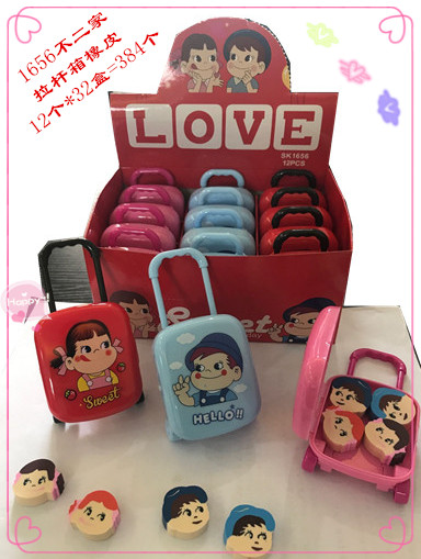 拉杆箱/橡皮手拉箱/卡通收纳盒产品图