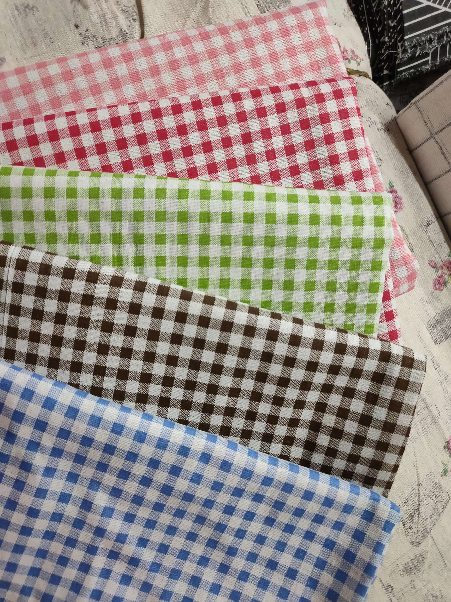 Cotton and linen printing, new style details Picture