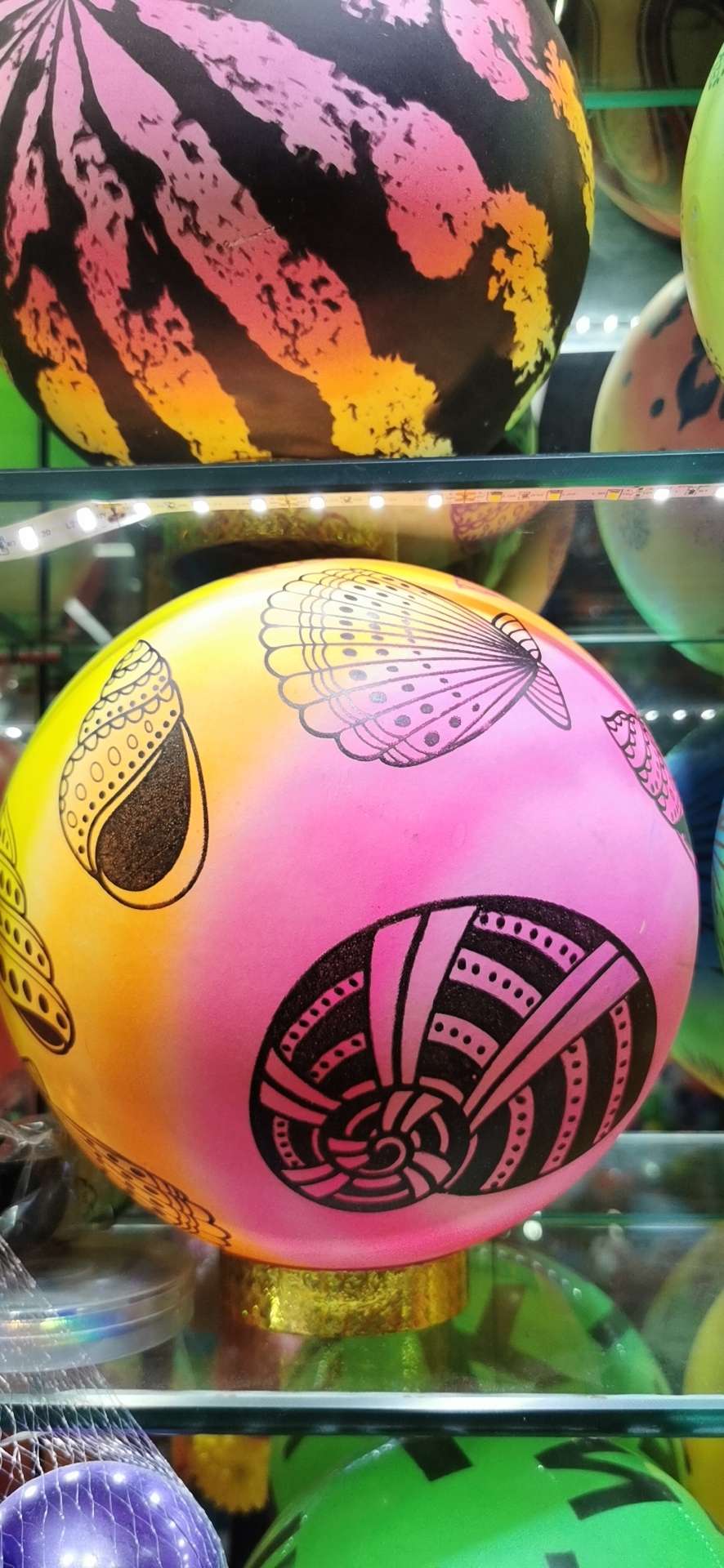 彩虹球，波波球，儿童玩具充气球详情图2